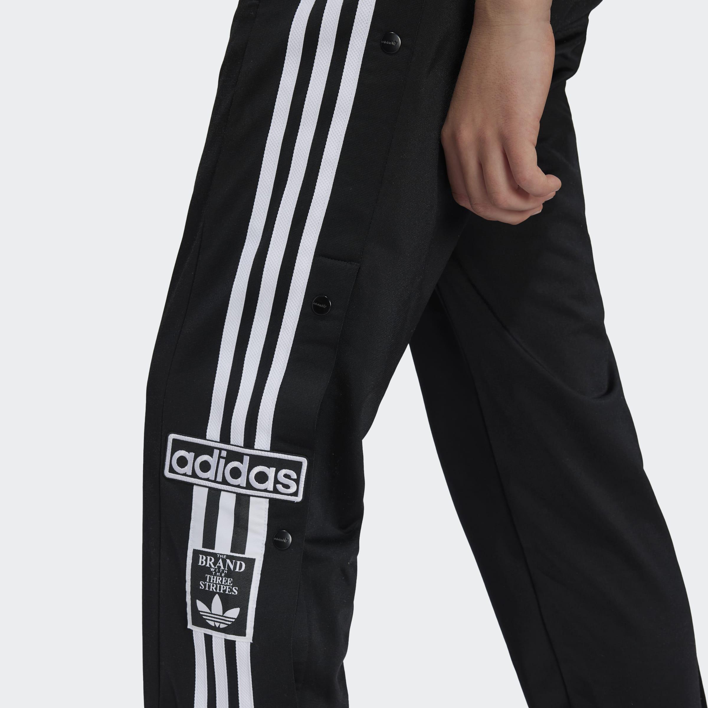 Kids Unisex Adibreak Tracksuit Bottoms, Black, A901_ONE, large image number 2