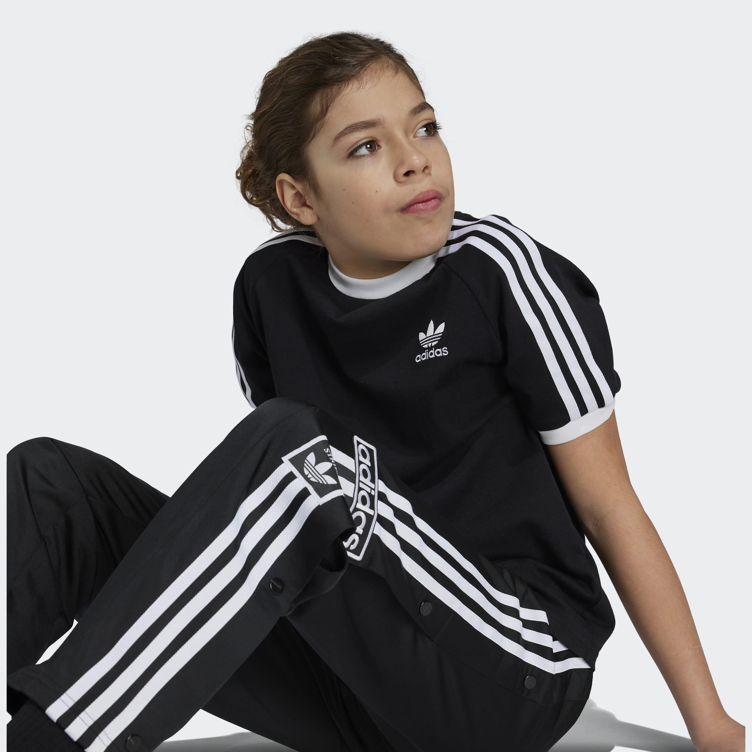 Kids Unisex Adibreak Tracksuit Bottoms, Black, A901_ONE, large image number 3