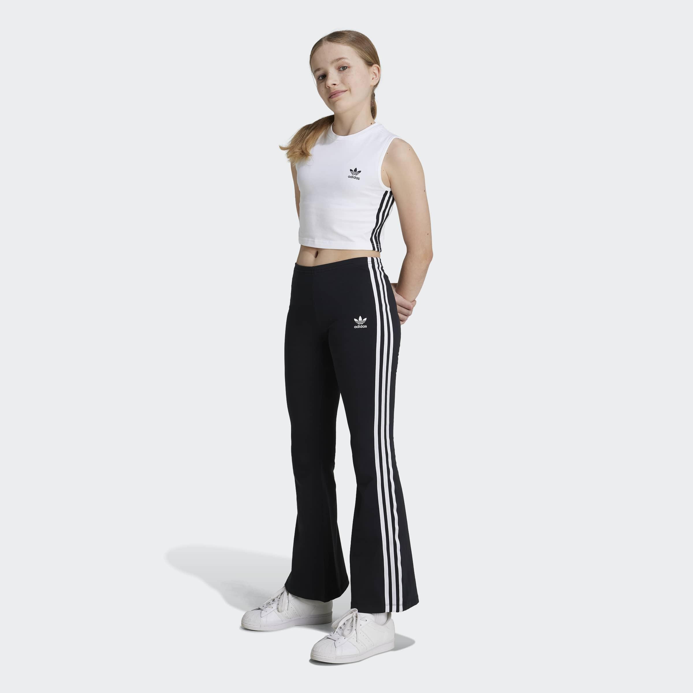 Kids Adicolor Leggings, Black, A901_ONE, large image number 5