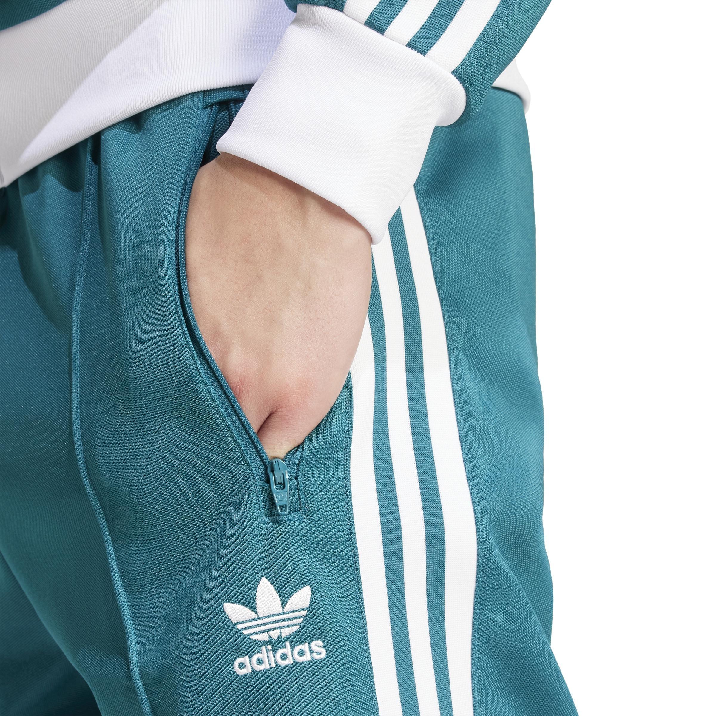 Adicolor Classics Beckenbauer Track Pants, Turquoise, A901_ONE, large image number 4