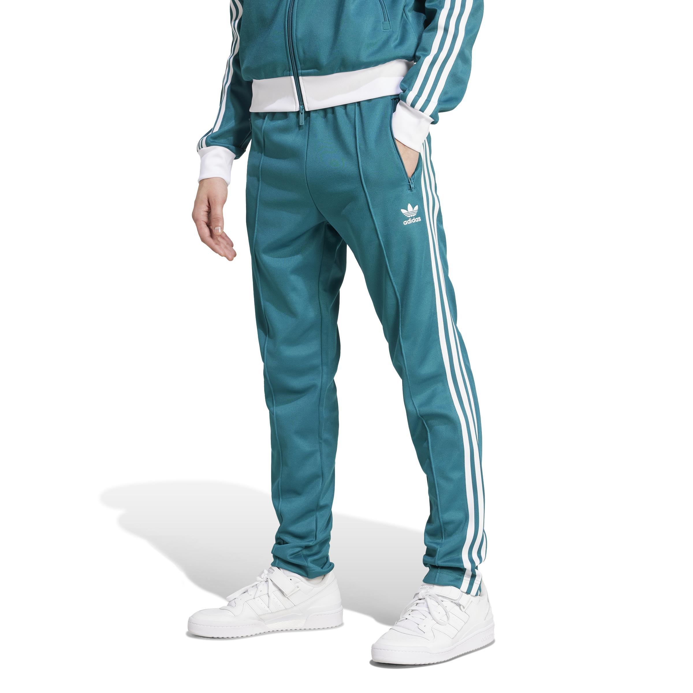 Adicolor Classics Beckenbauer Track Pants, Turquoise, A901_ONE, large image number 14