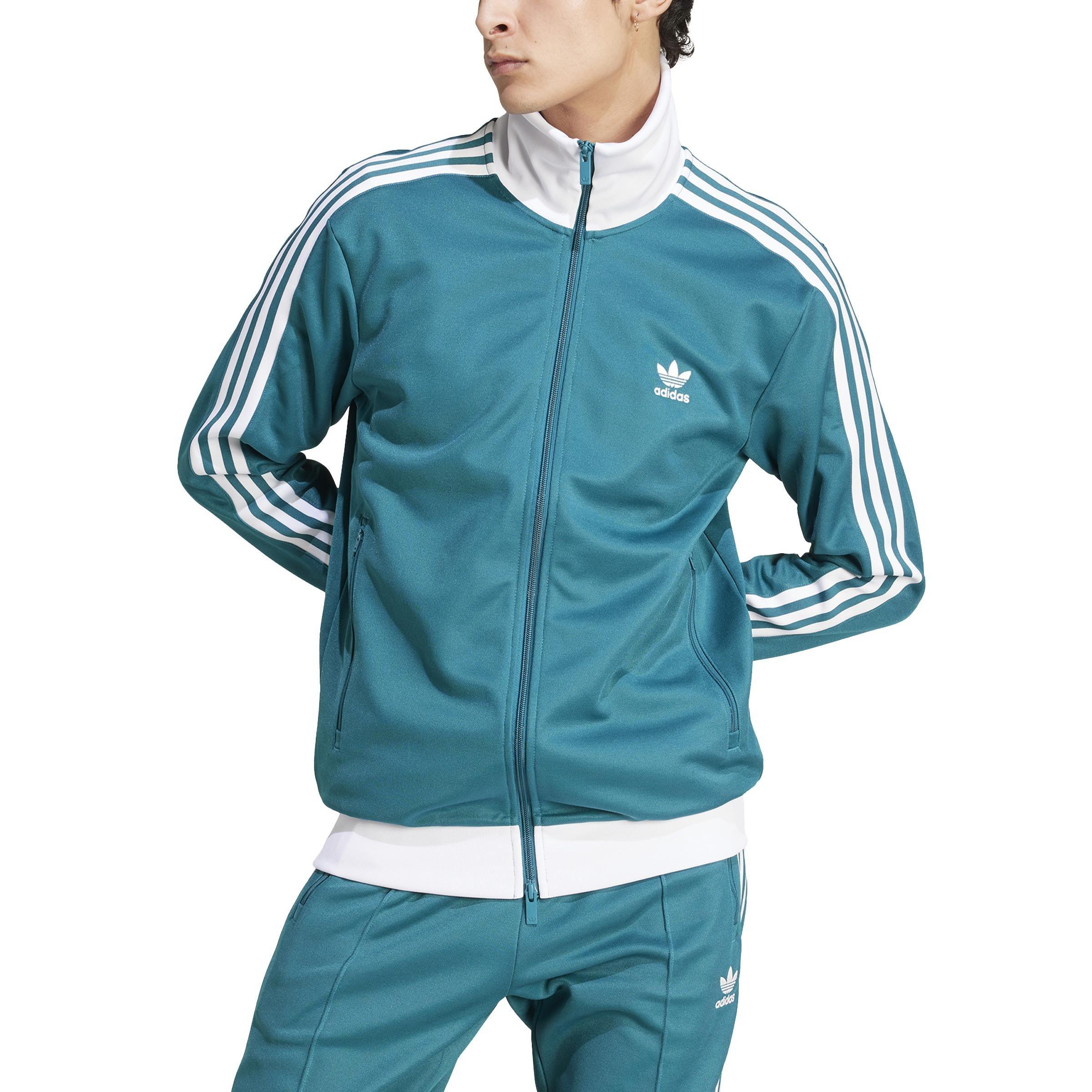 Adicolor Classics Beckenbauer Track Top, Turquoise, A901_ONE, large image number 2