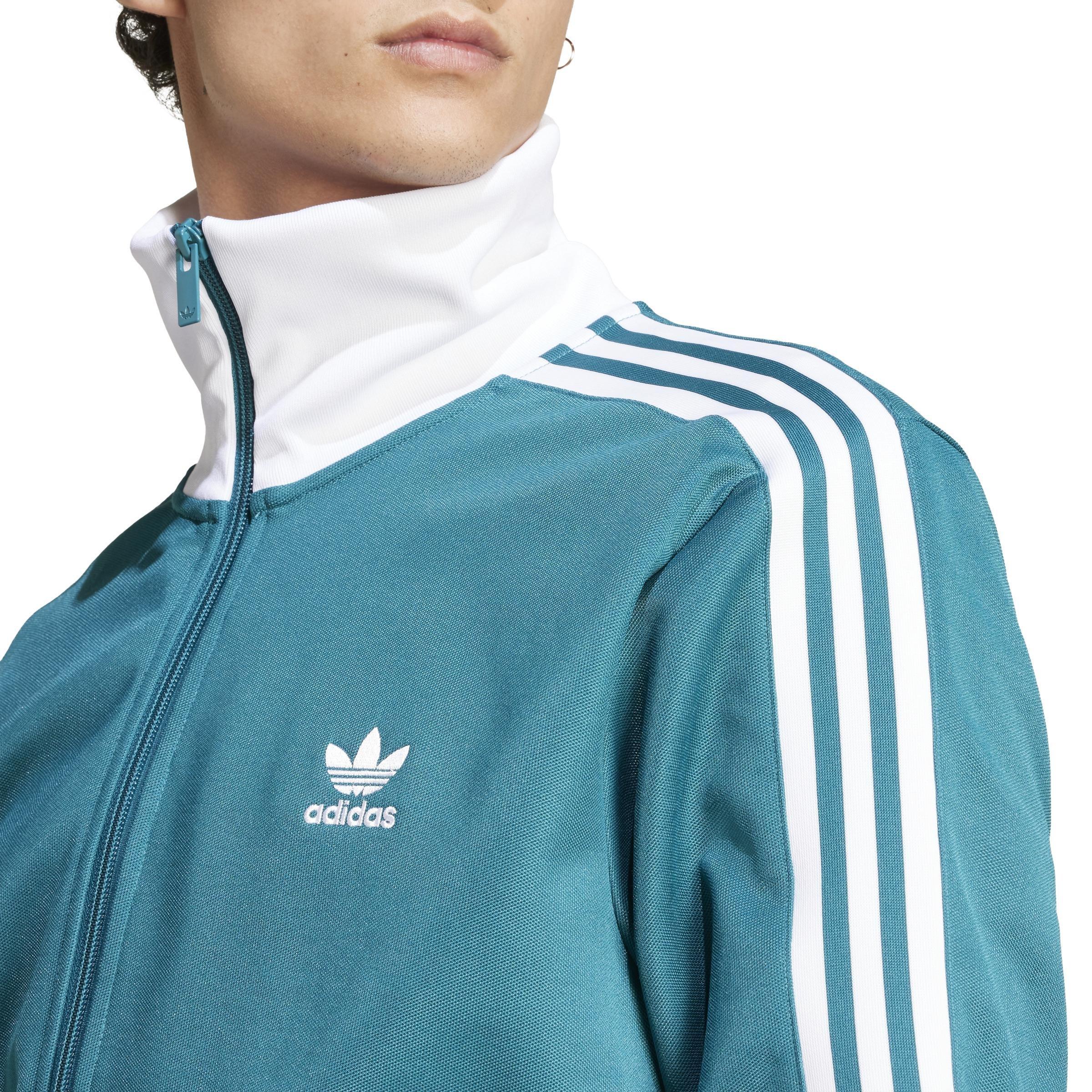 Adicolor Classics Beckenbauer Track Top, Turquoise, A901_ONE, large image number 4