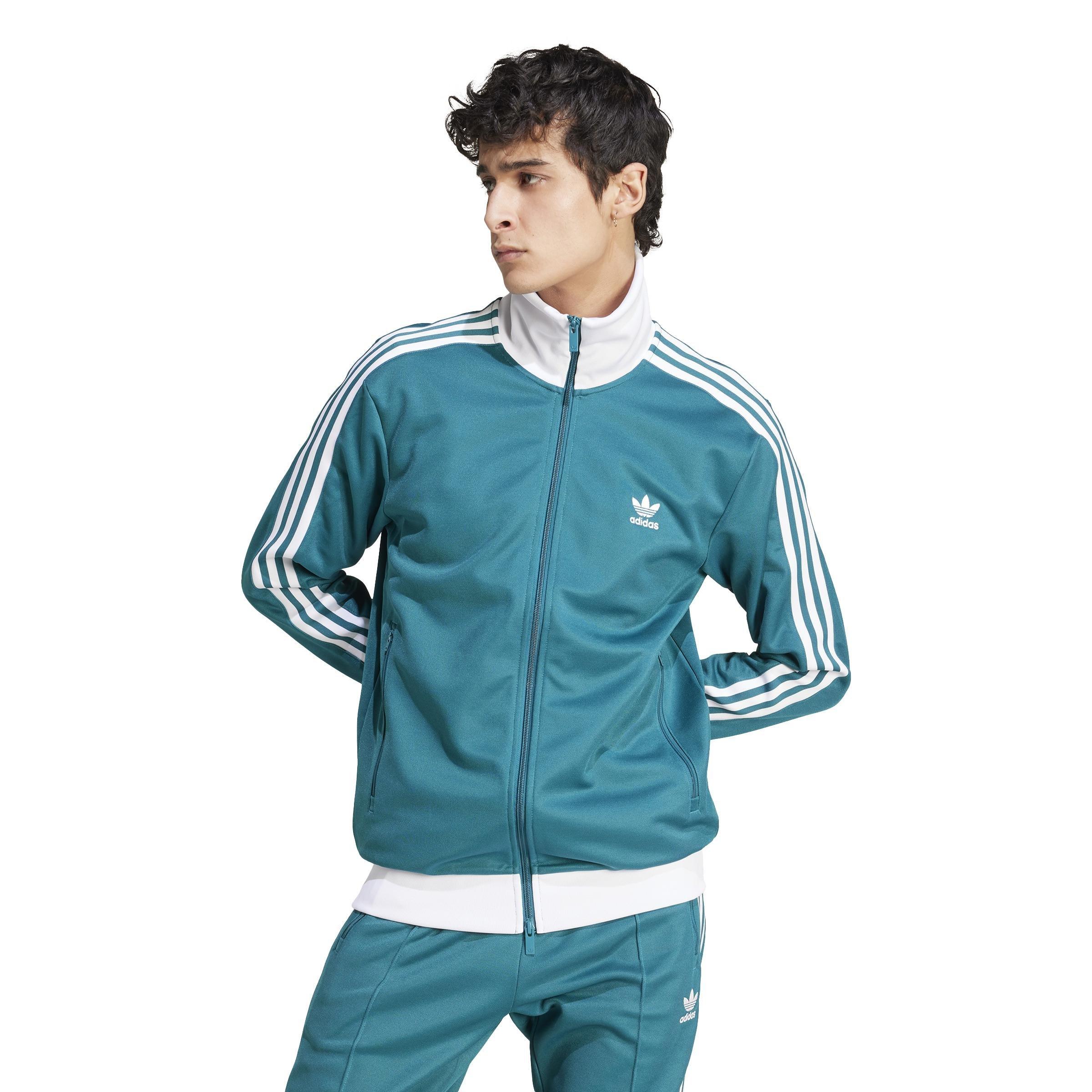 Adicolor Classics Beckenbauer Track Top, Turquoise, A901_ONE, large image number 14