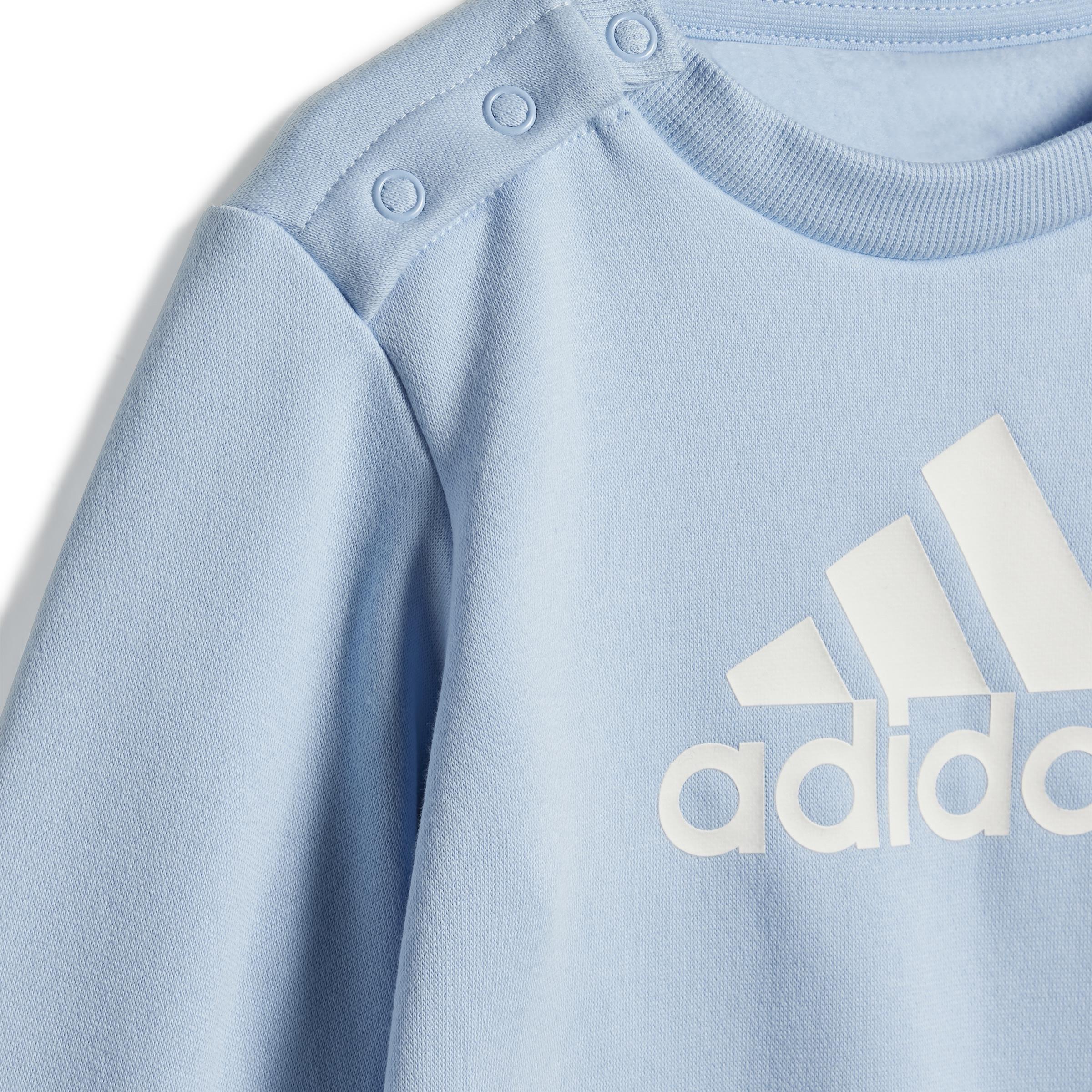 Unisex Kids Badge Of Sport Logo Jogger, Blue, , large image number 4