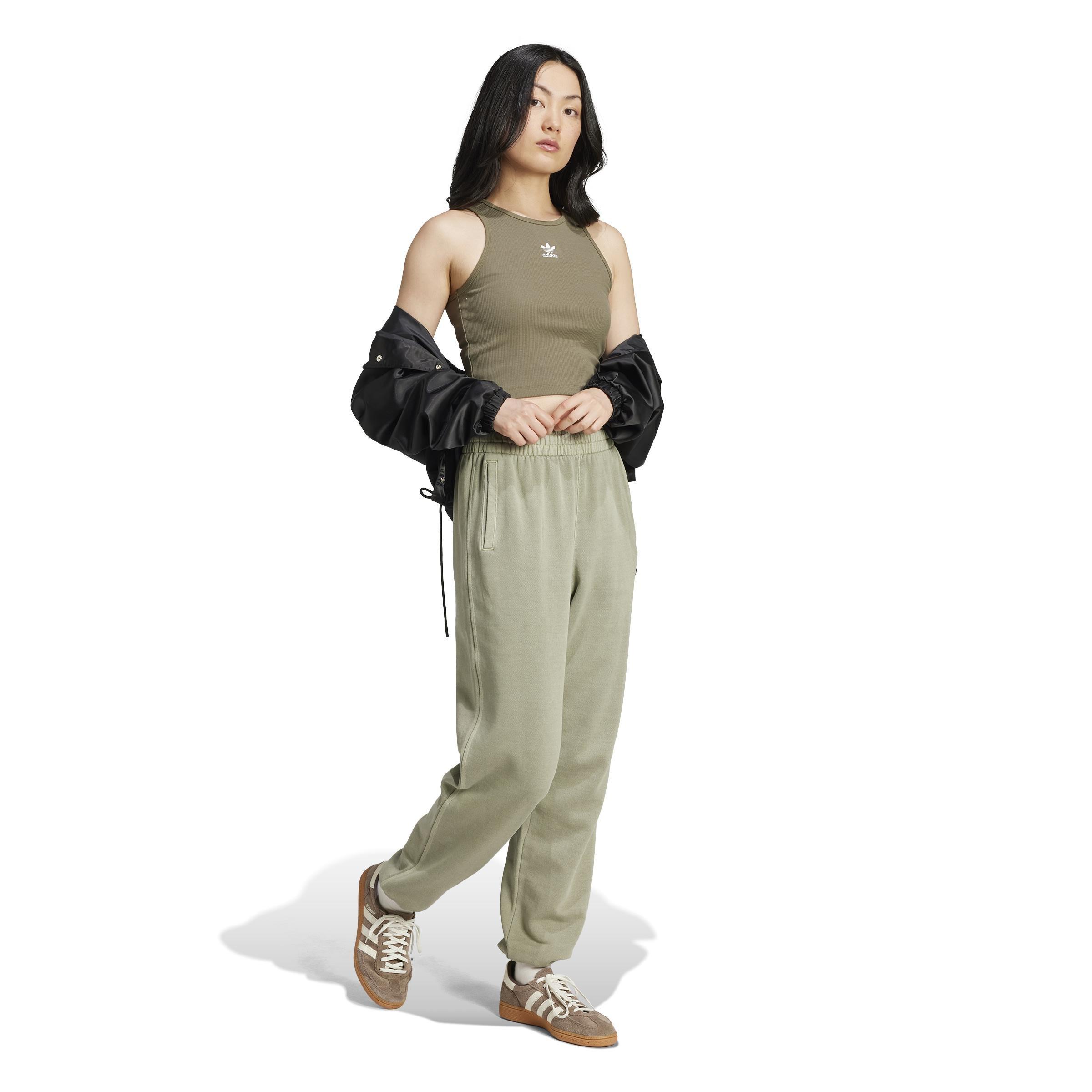 Essentials Jogger French Terry Joggers, Green, , large image number 6