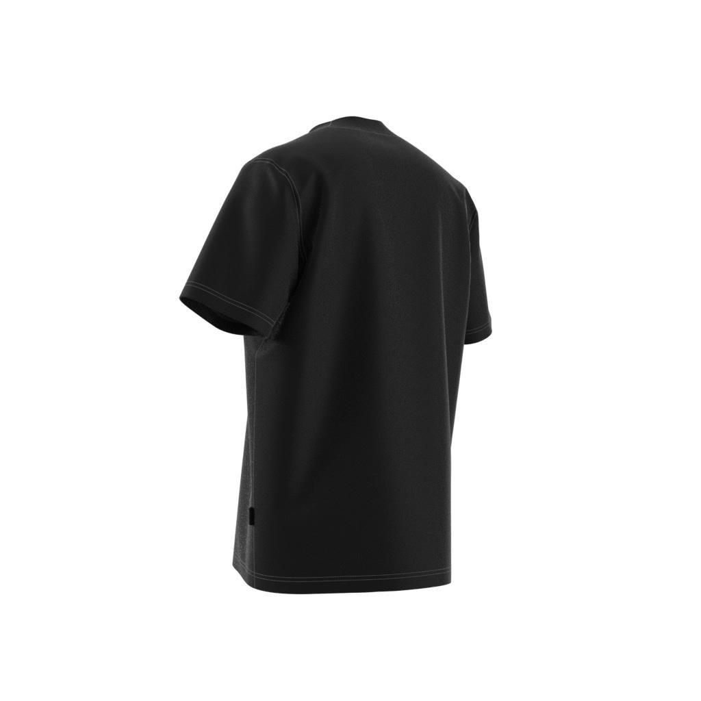 Tie-Dyed Short Sleeve T-Shirt, Black, A901_ONE, large image number 9