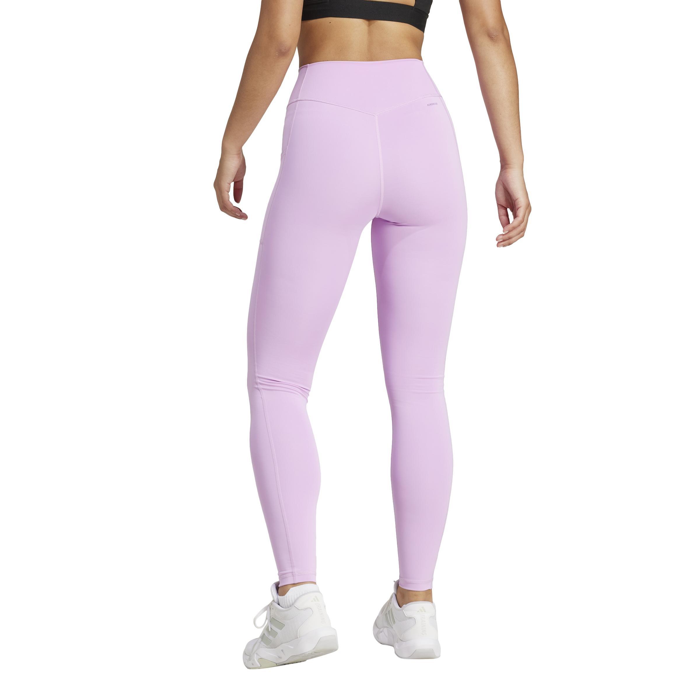 Optime Full-Length Leggings, Purple, A901_ONE, large image number 3