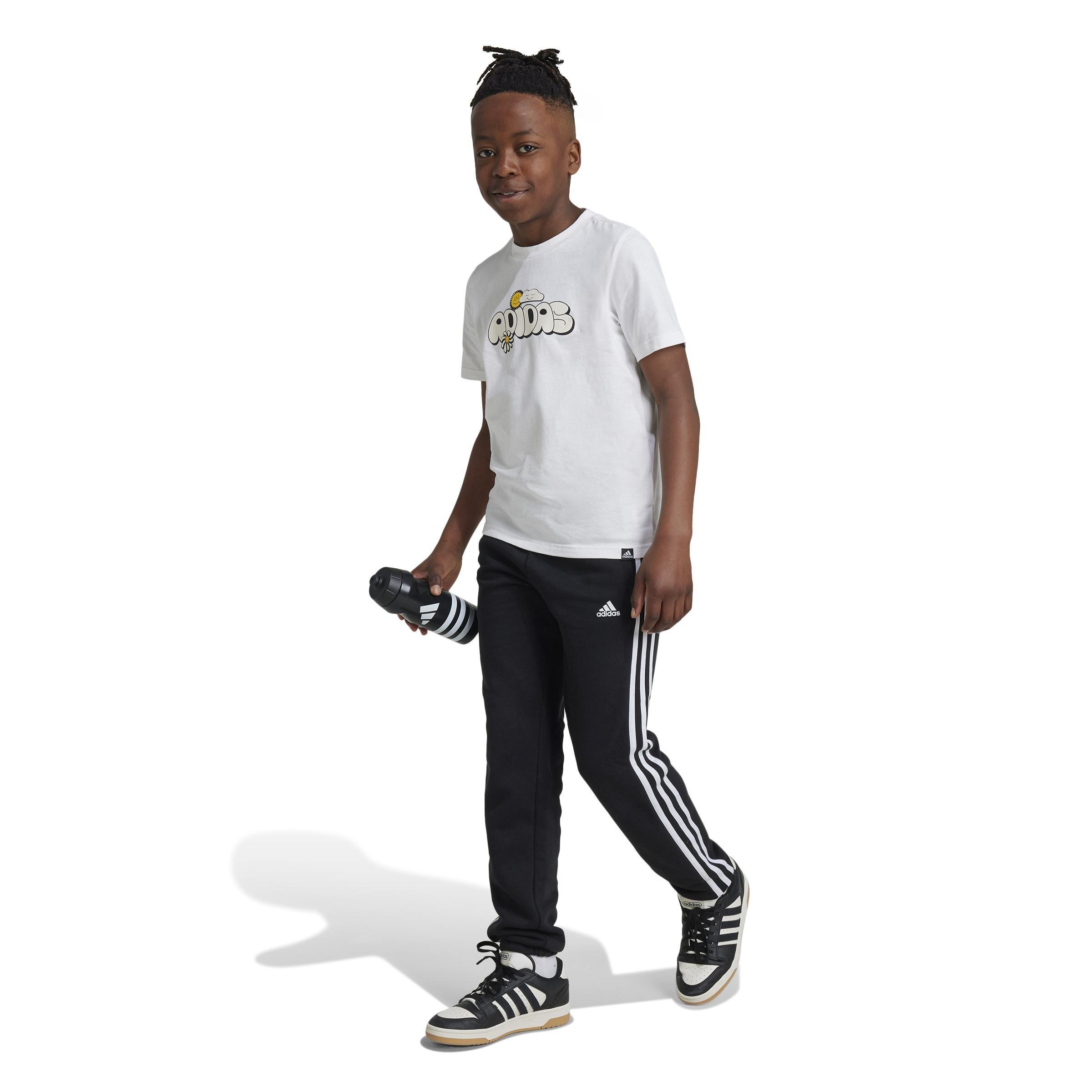 Unisex Kids Graphic T-Shirt, White, A901_ONE, large image number 7