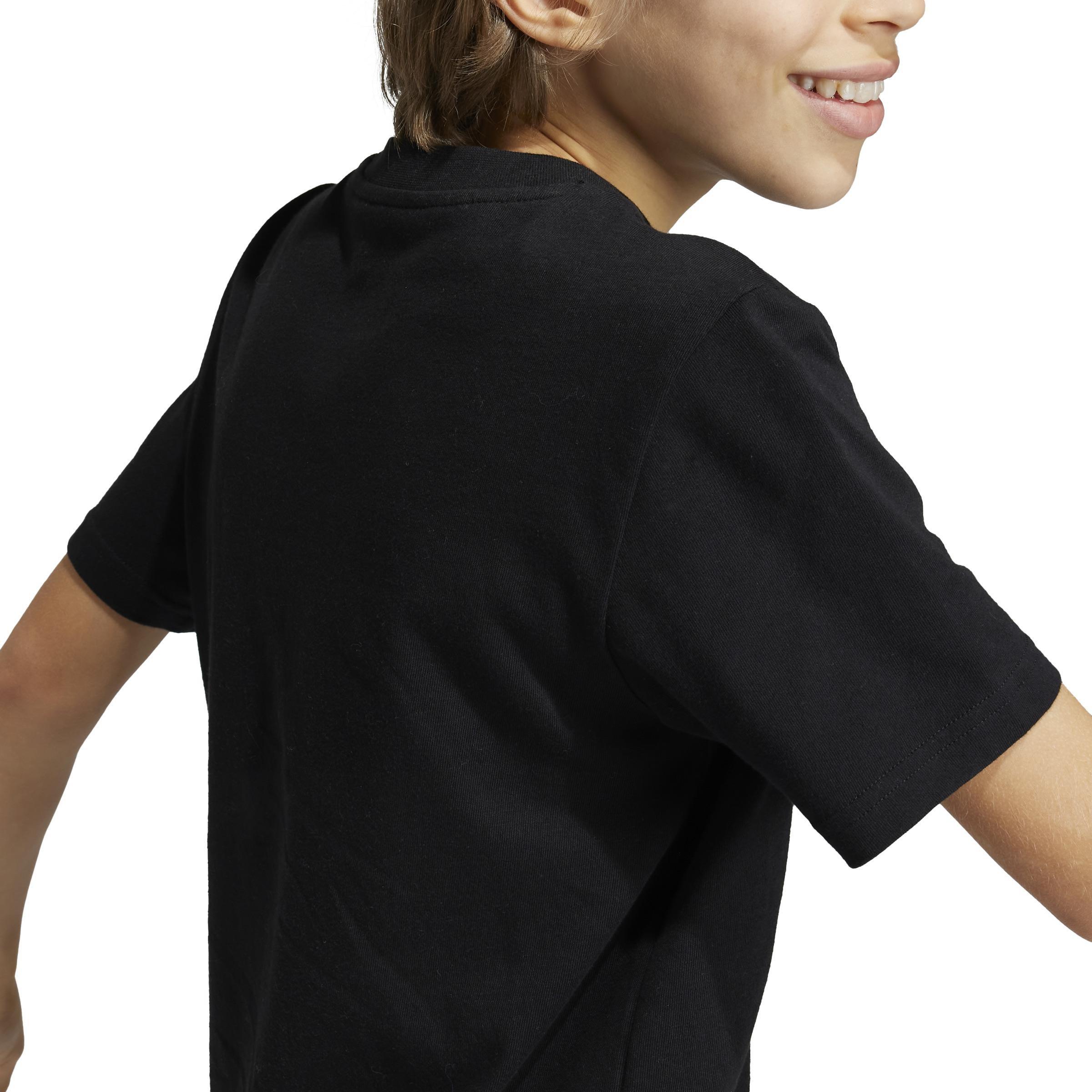 Unisex Kids Camo Graphic Tshirt, Multicolour, , large image number 3