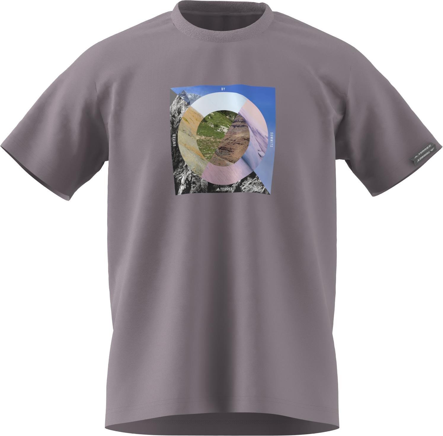 Unisex Terrex Graphic T-Shirt, Purple, , large image number 0