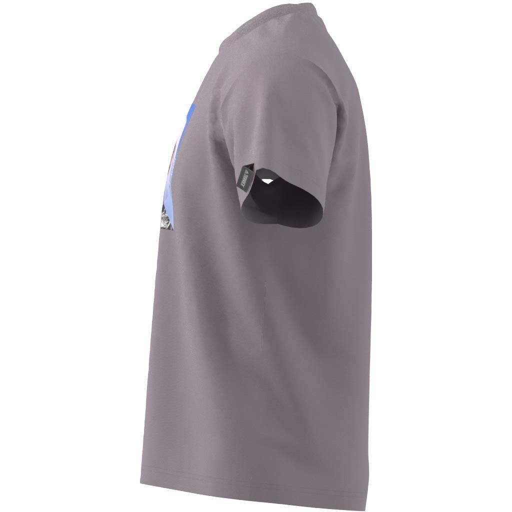 Unisex Terrex Graphic T-Shirt, Purple, , large image number 2