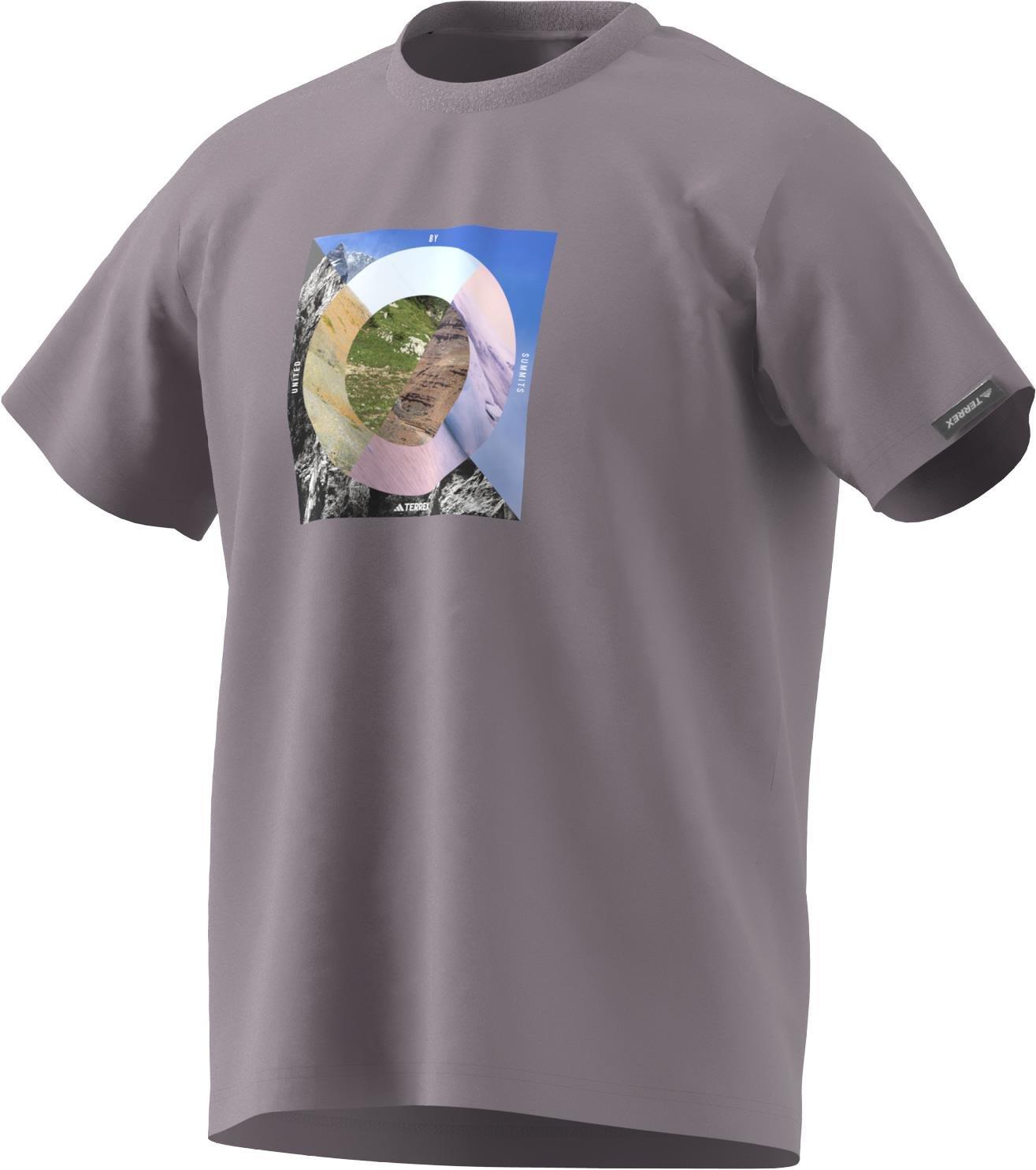 Unisex Terrex Graphic T-Shirt, Purple, , large image number 3