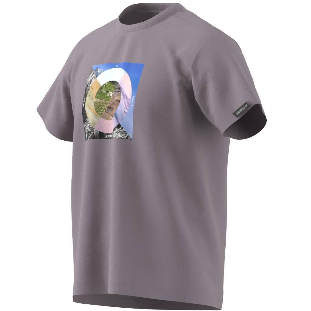 Unisex Terrex Graphic T-Shirt, Purple, , large image number 4