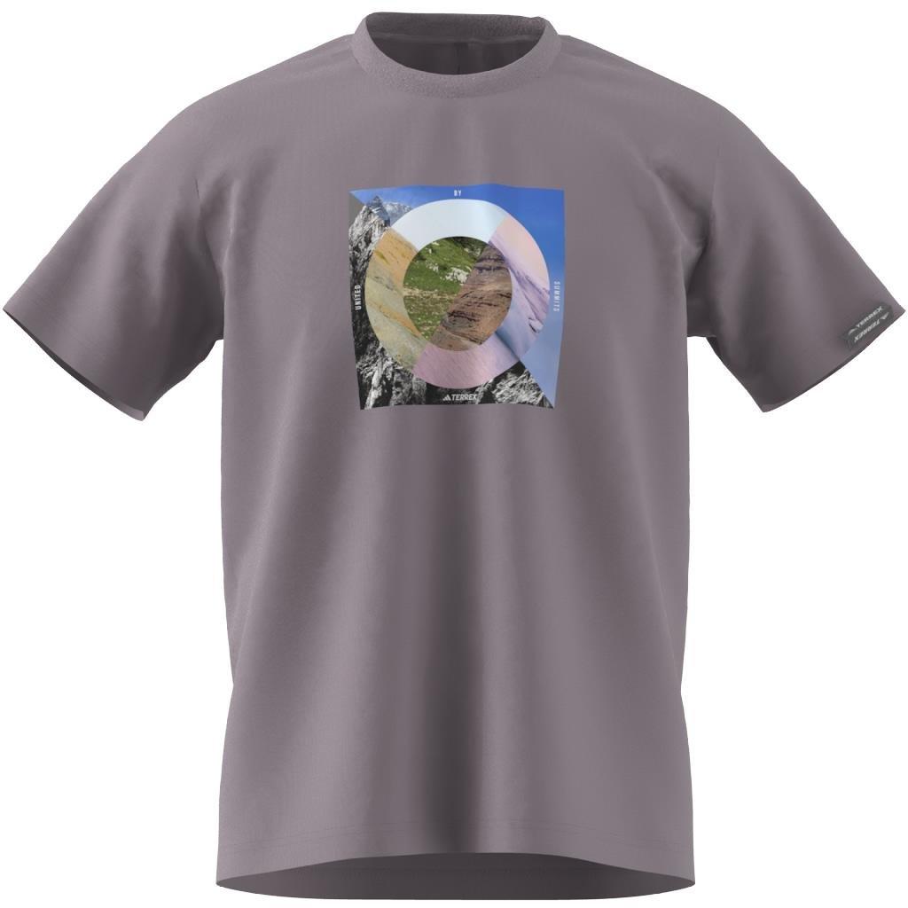 Unisex Terrex Graphic T-Shirt, Purple, , large image number 5