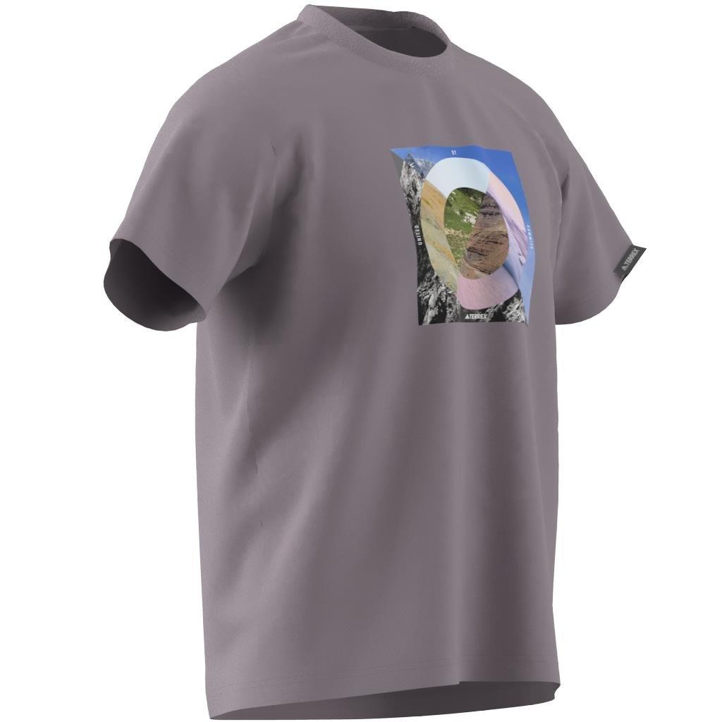 Unisex Terrex Graphic T-Shirt, Purple, , large image number 7