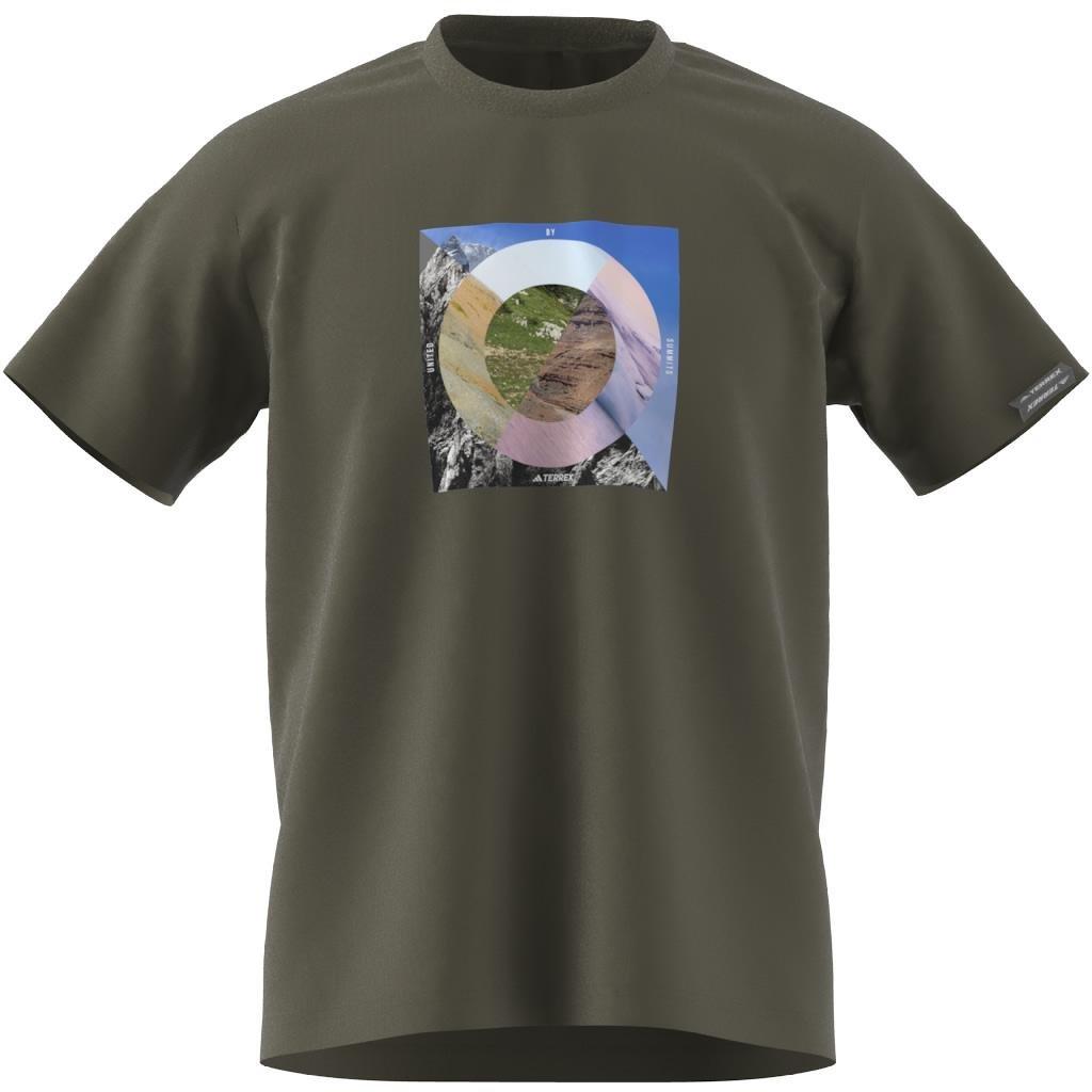 Unisex Terrex Graphic T-Shirt, Green, , large image number 5