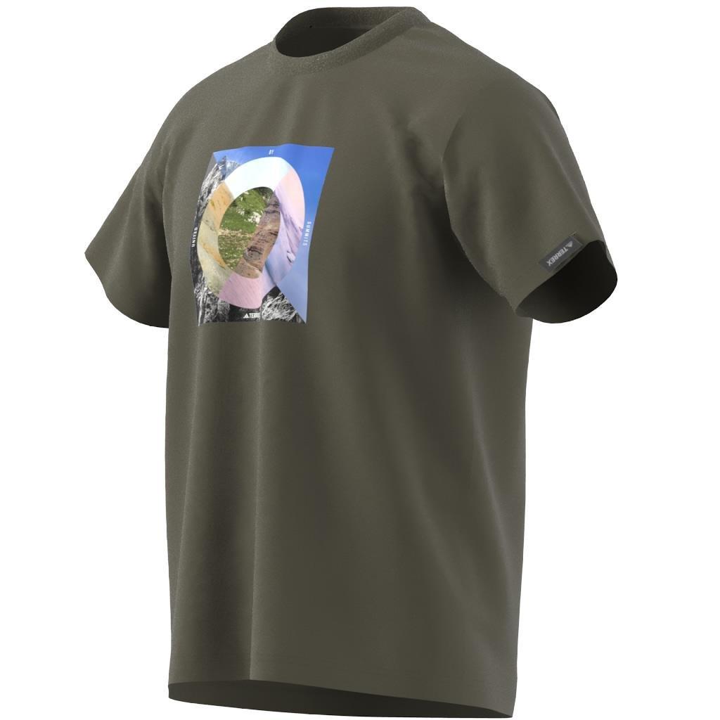 Unisex Terrex Graphic T-Shirt, Green, , large image number 12