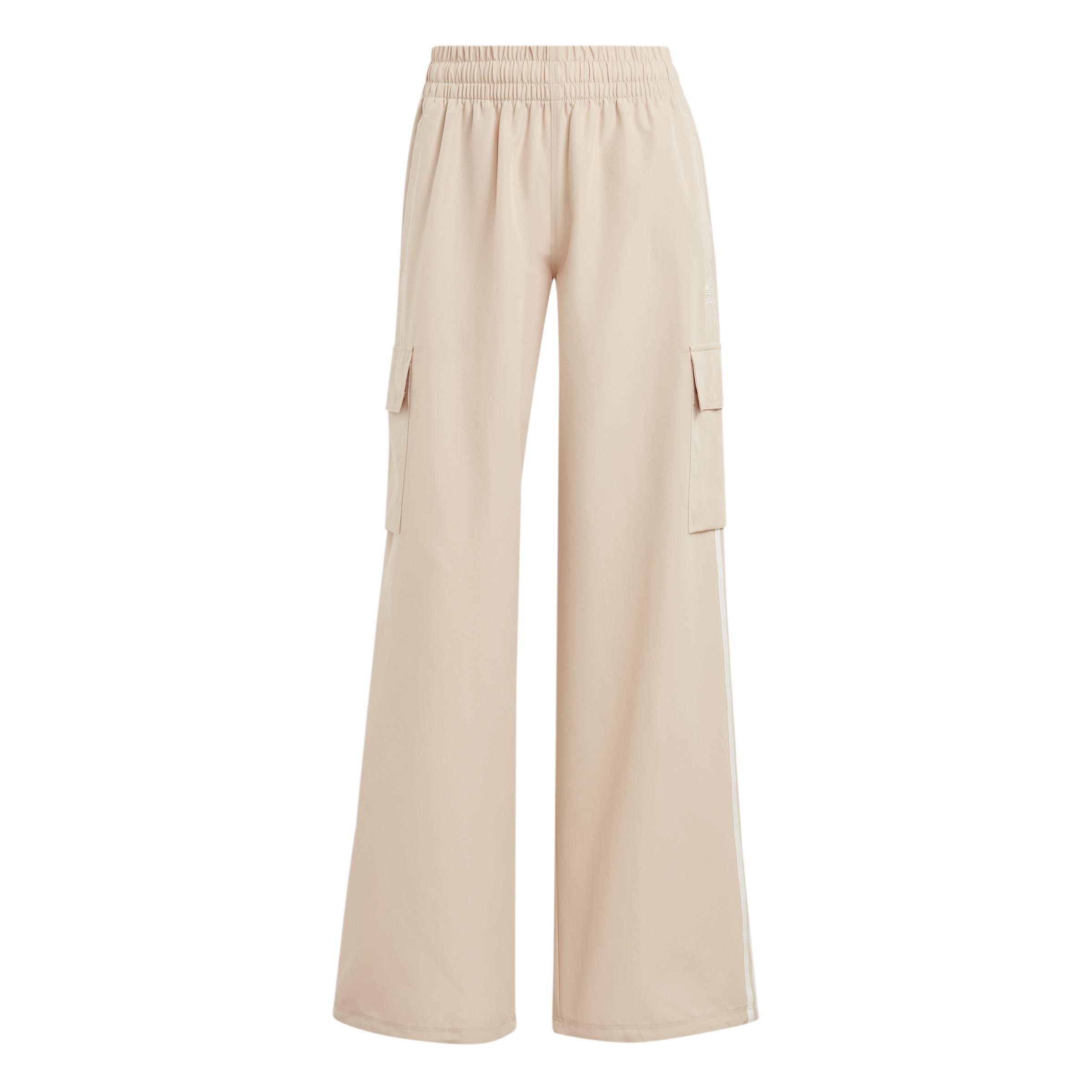 Adicolor 3-Stripes Cargo Tracksuit Bottoms, Beige, A901_ONE, large image number 1