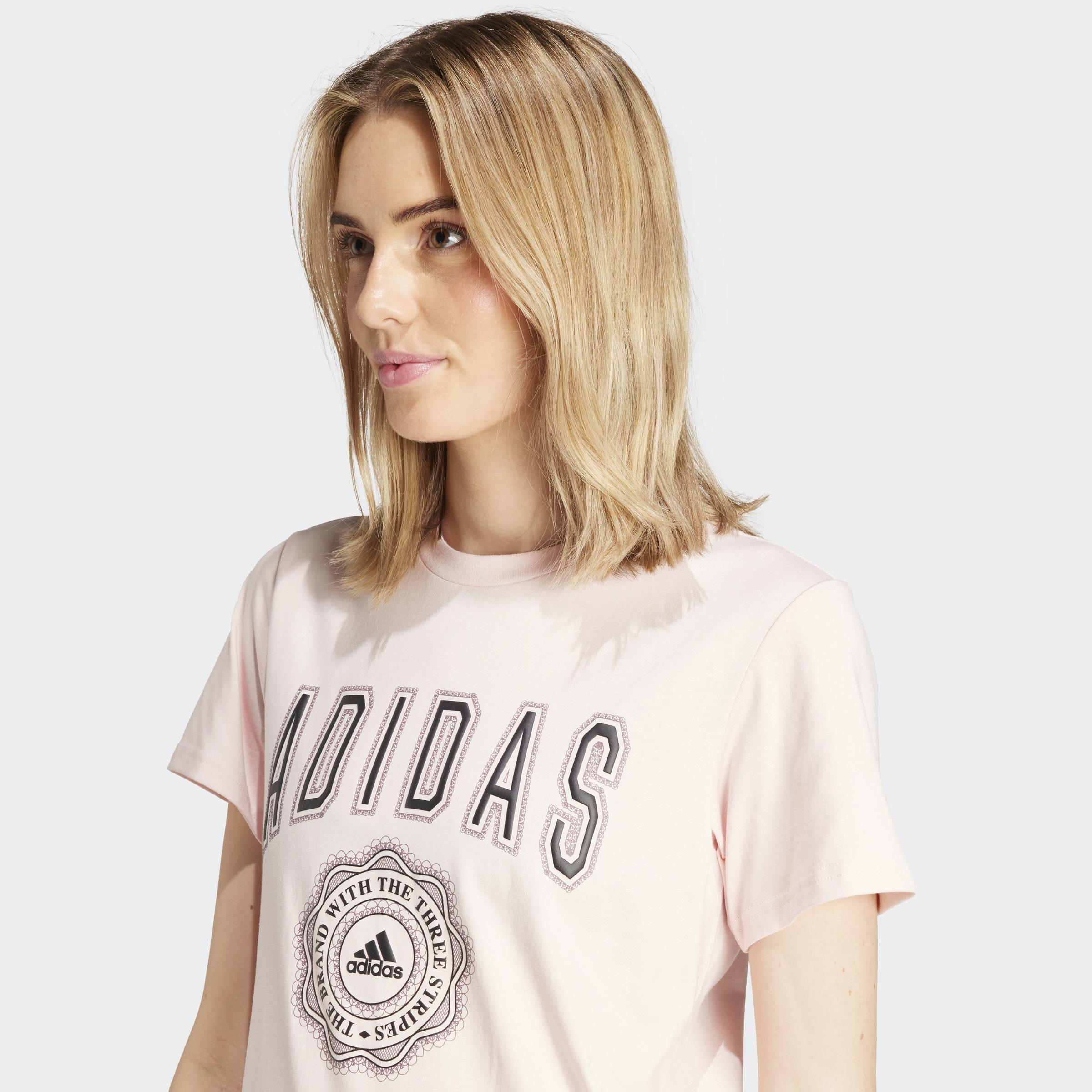 Collegiate Graphic T-Shirt, Pink, A901_ONE, large image number 3