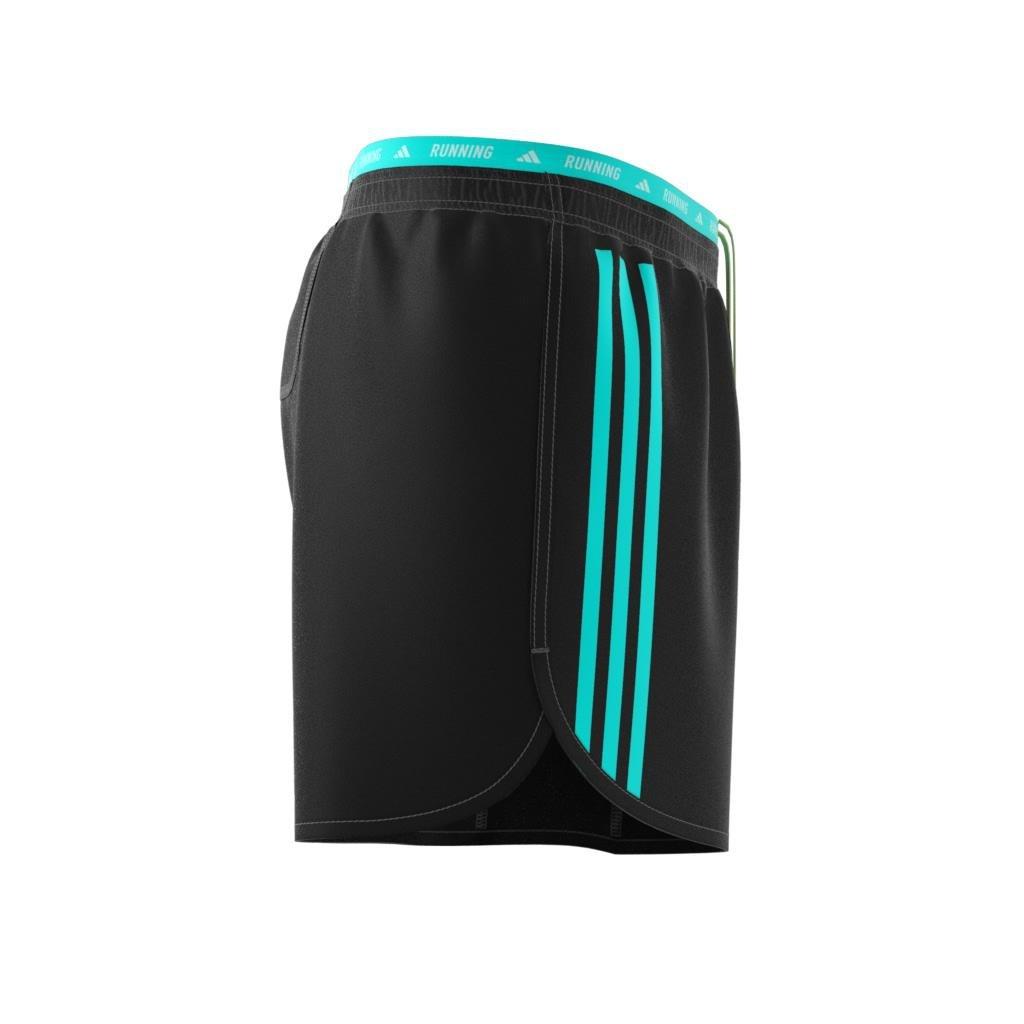 Own the Run 3-Stripes Shorts, Black, A901_ONE, large image number 5