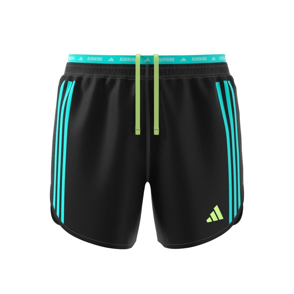 Own the Run 3-Stripes Shorts, Black, A901_ONE, large image number 9