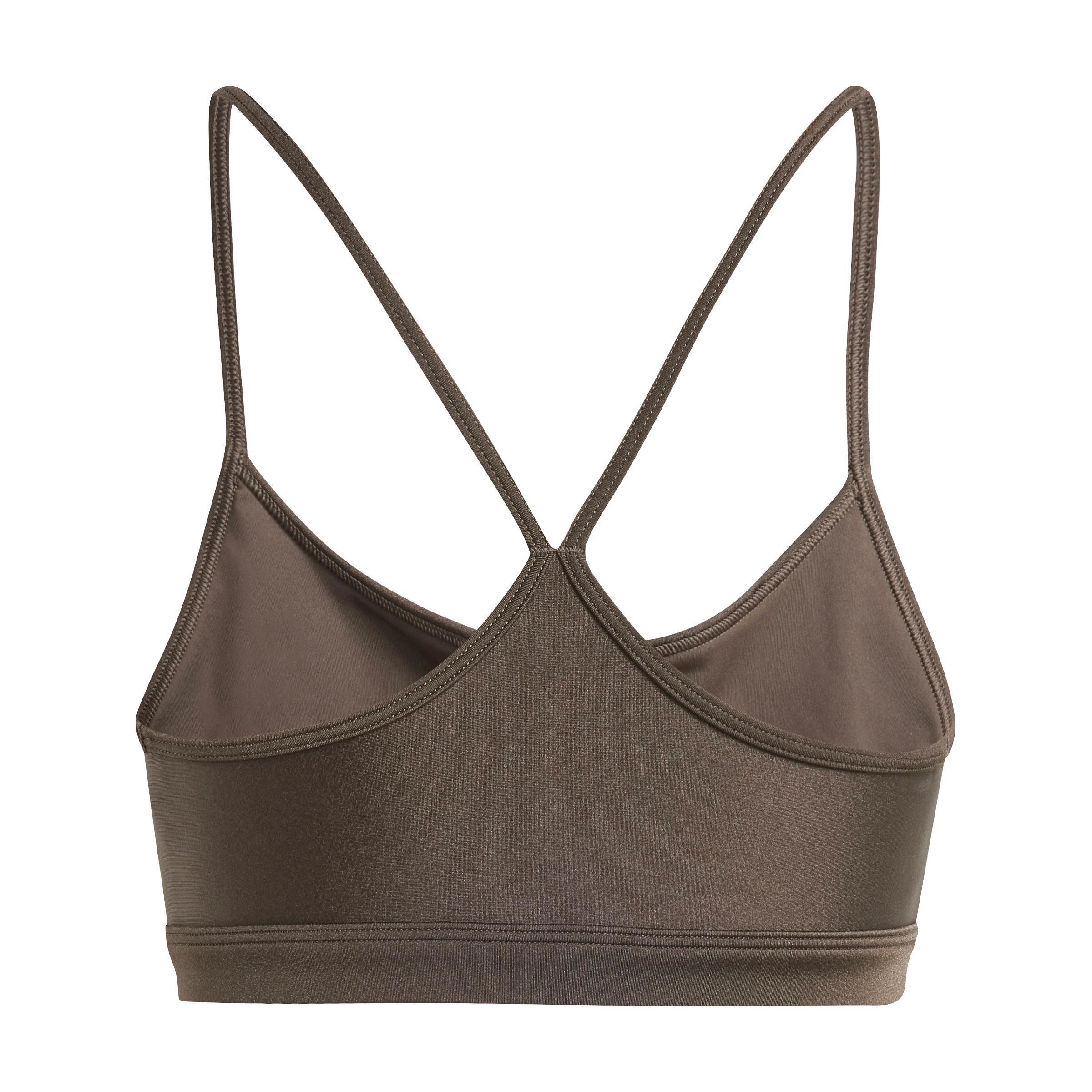 Aeroreact Training Light-Support Shiny Bra, Green, , large image number 3