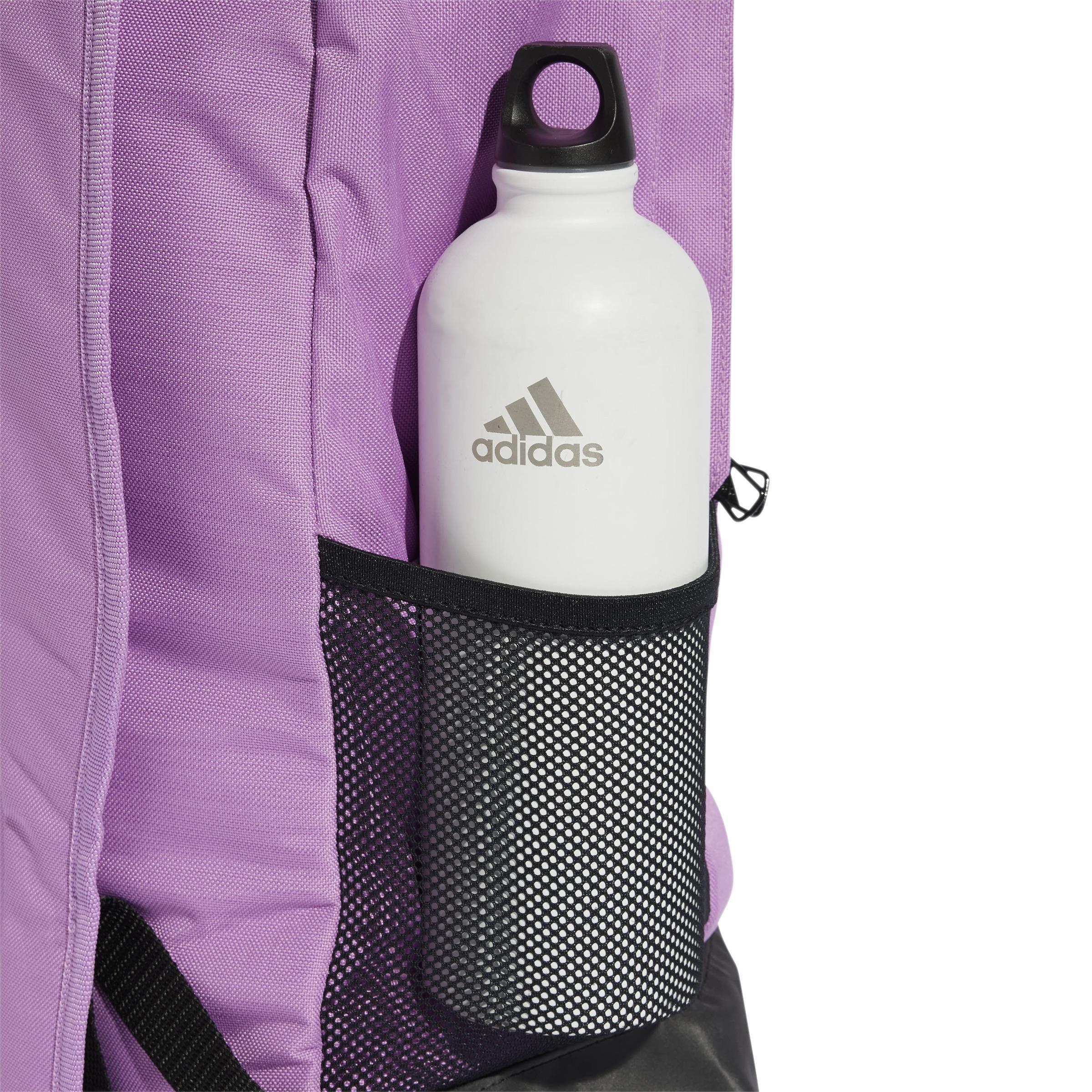 Unisex Essentials Linear Backpack, Purple, A901_ONE, large image number 4