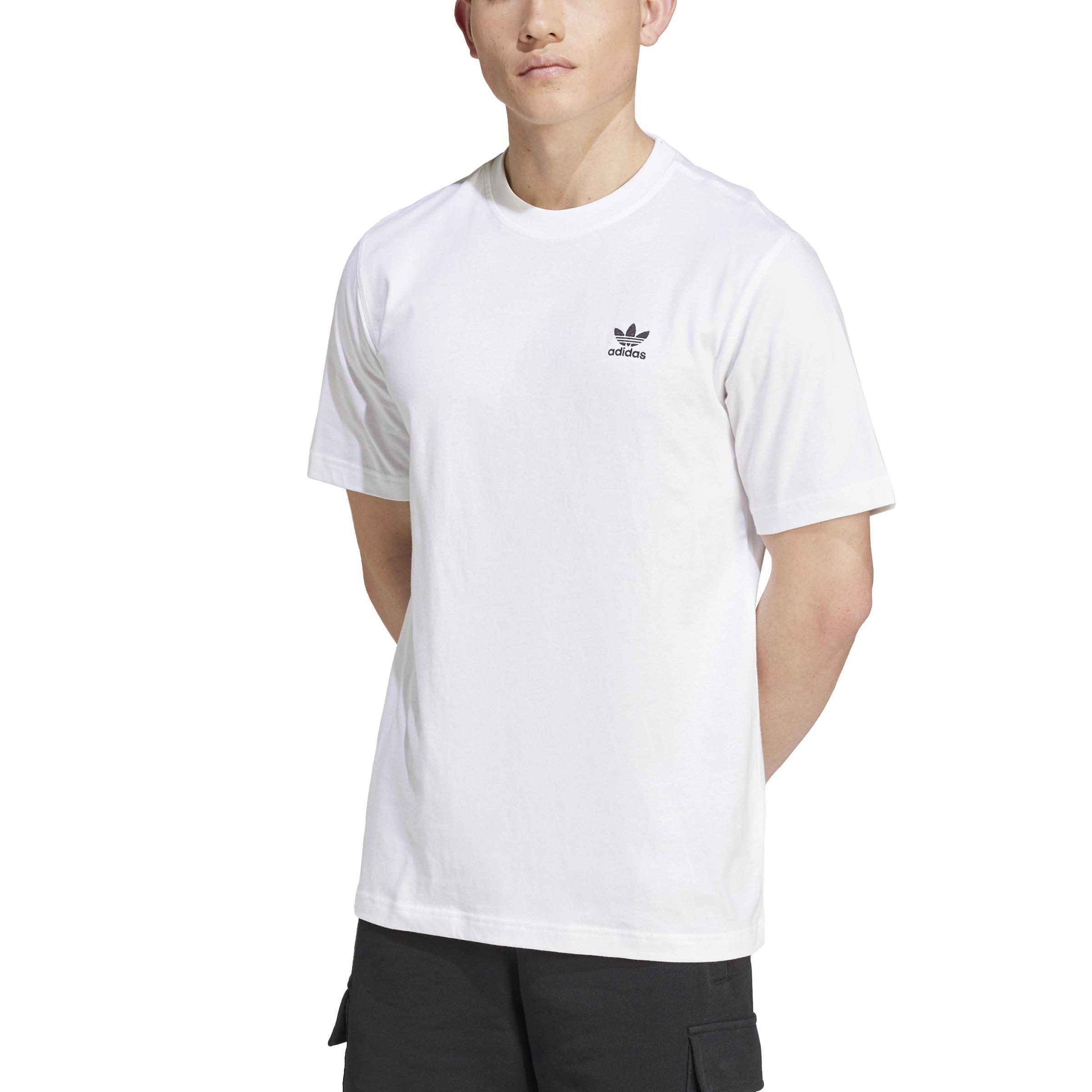 Trefoil Essentials T-Shirt, White, A901_ONE, large image number 1