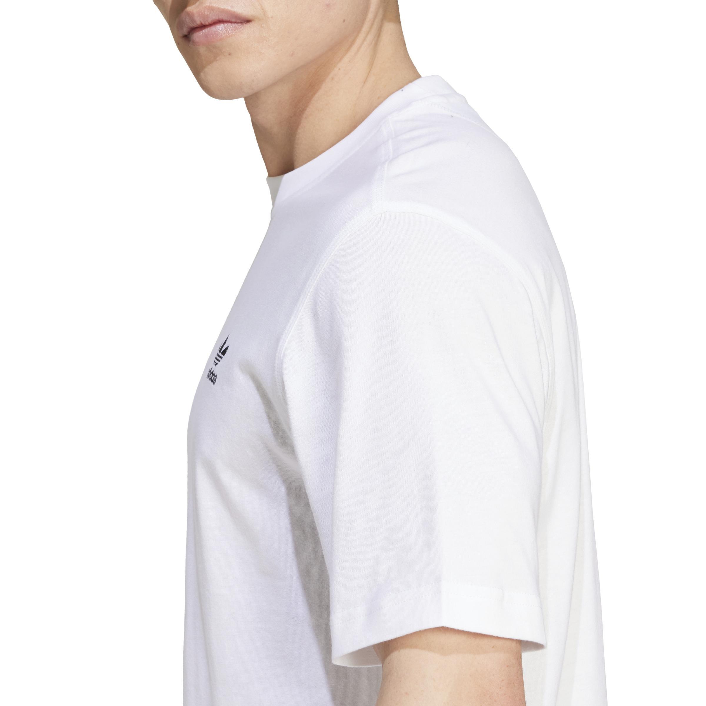 Trefoil Essentials T-Shirt, White, A901_ONE, large image number 4