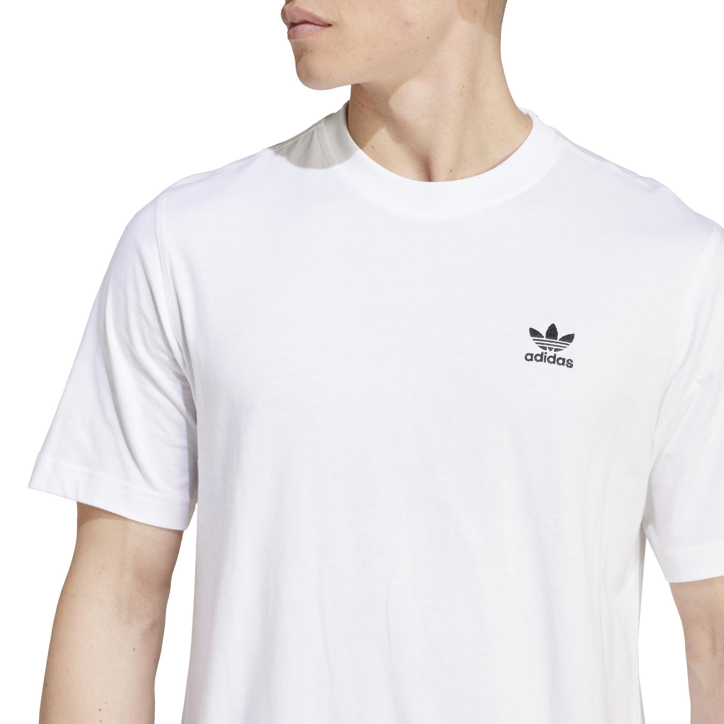 Trefoil Essentials T-Shirt, White, A901_ONE, large image number 5