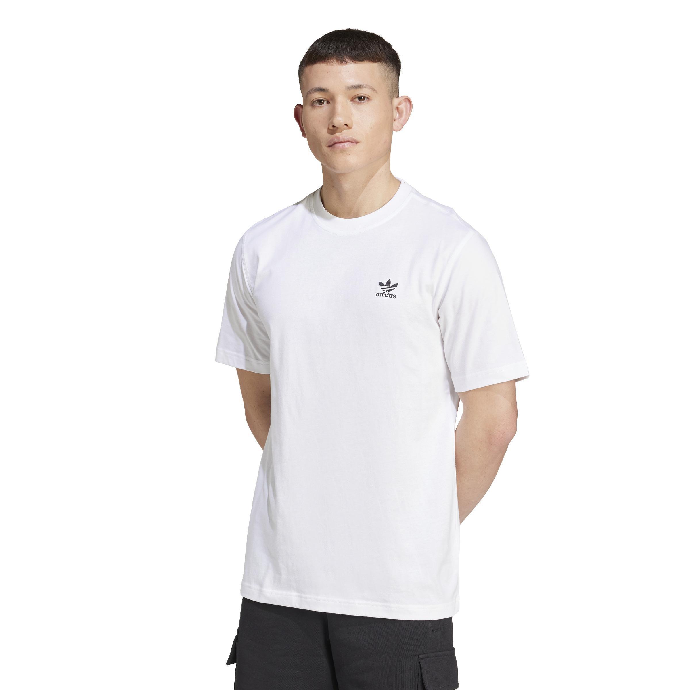 Trefoil Essentials T-Shirt, White, A901_ONE, large image number 8