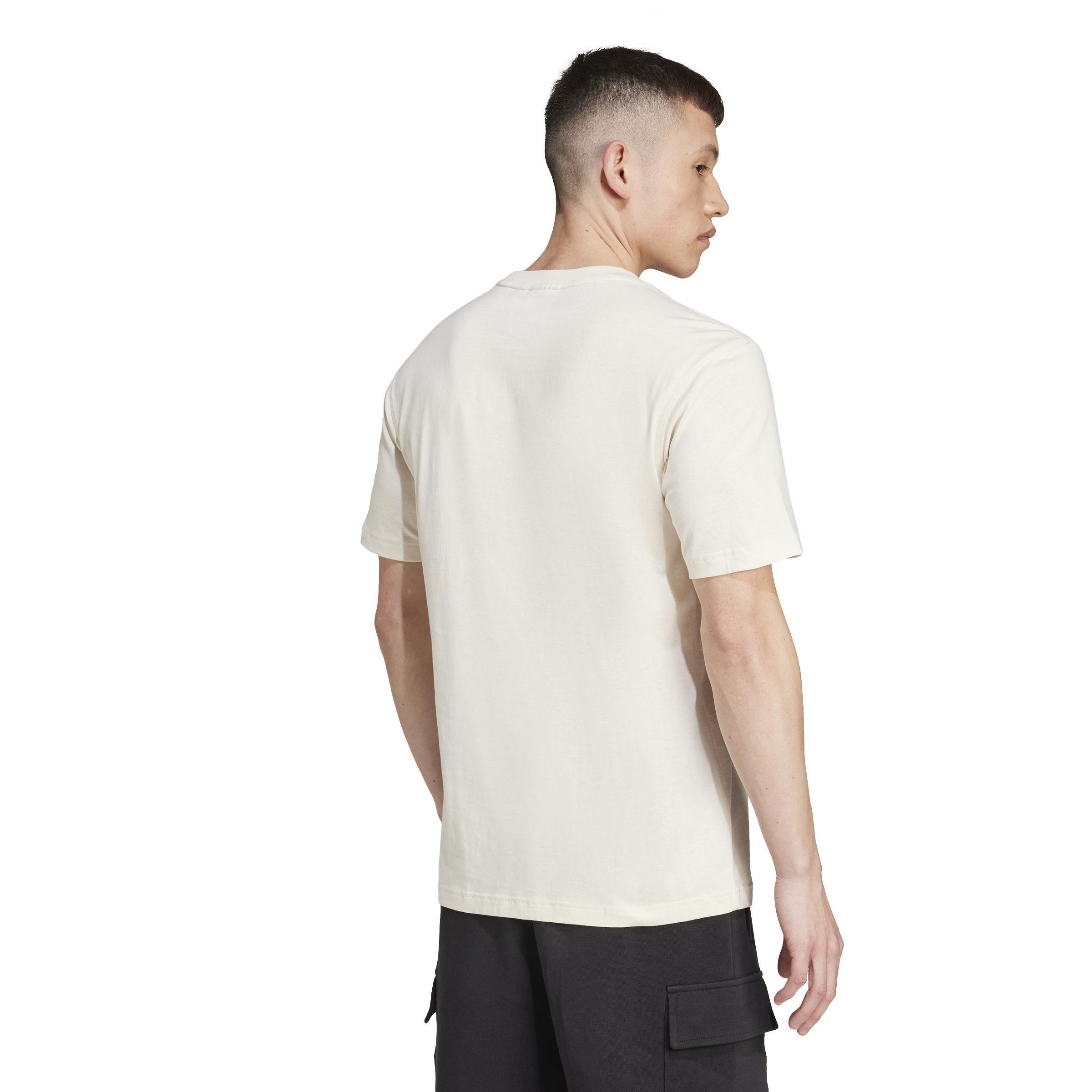 Trefoil Essentials T-Shirt, White, A901_ONE, large image number 3
