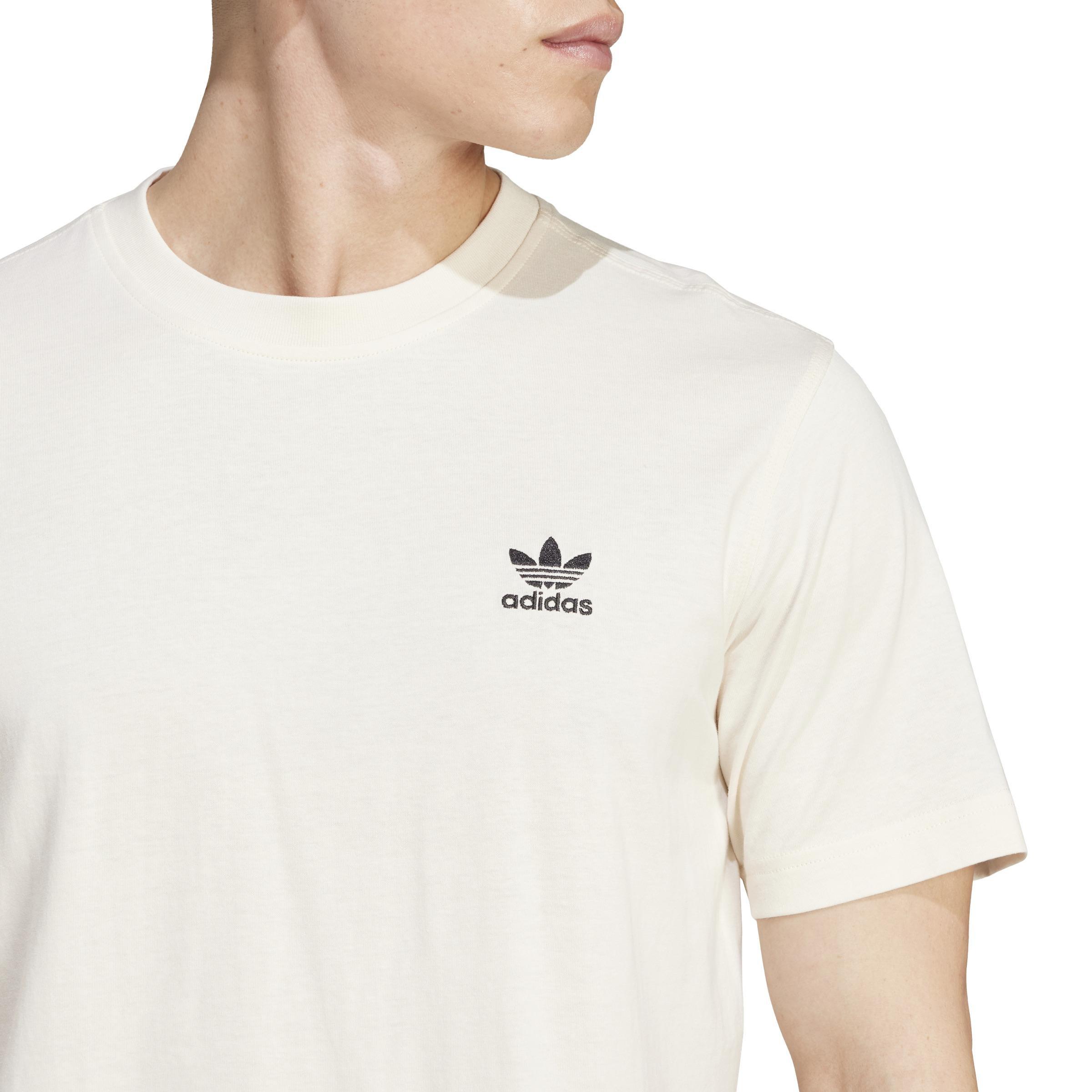 Trefoil Essentials T-Shirt, White, A901_ONE, large image number 4