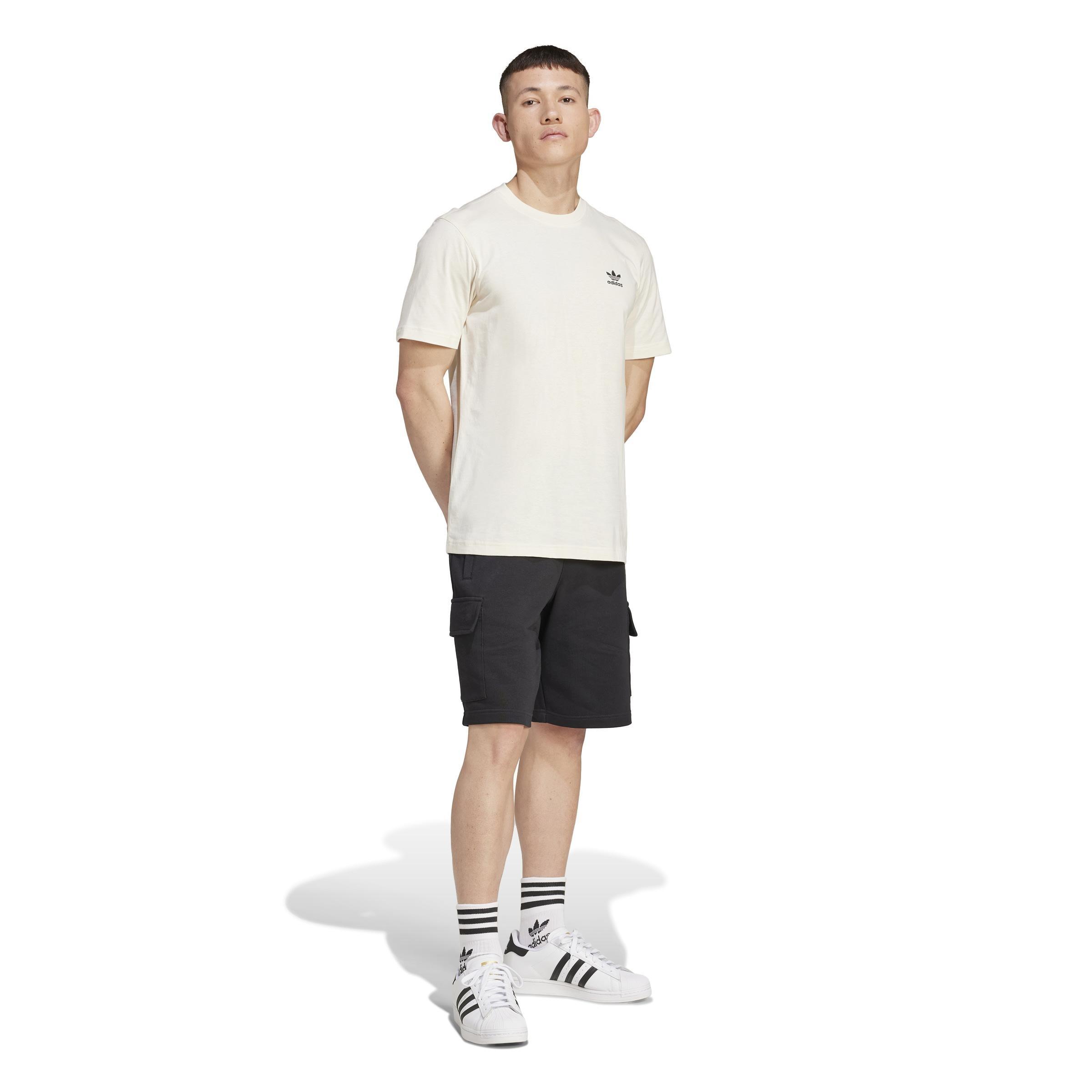 Trefoil Essentials T-Shirt, White, A901_ONE, large image number 6