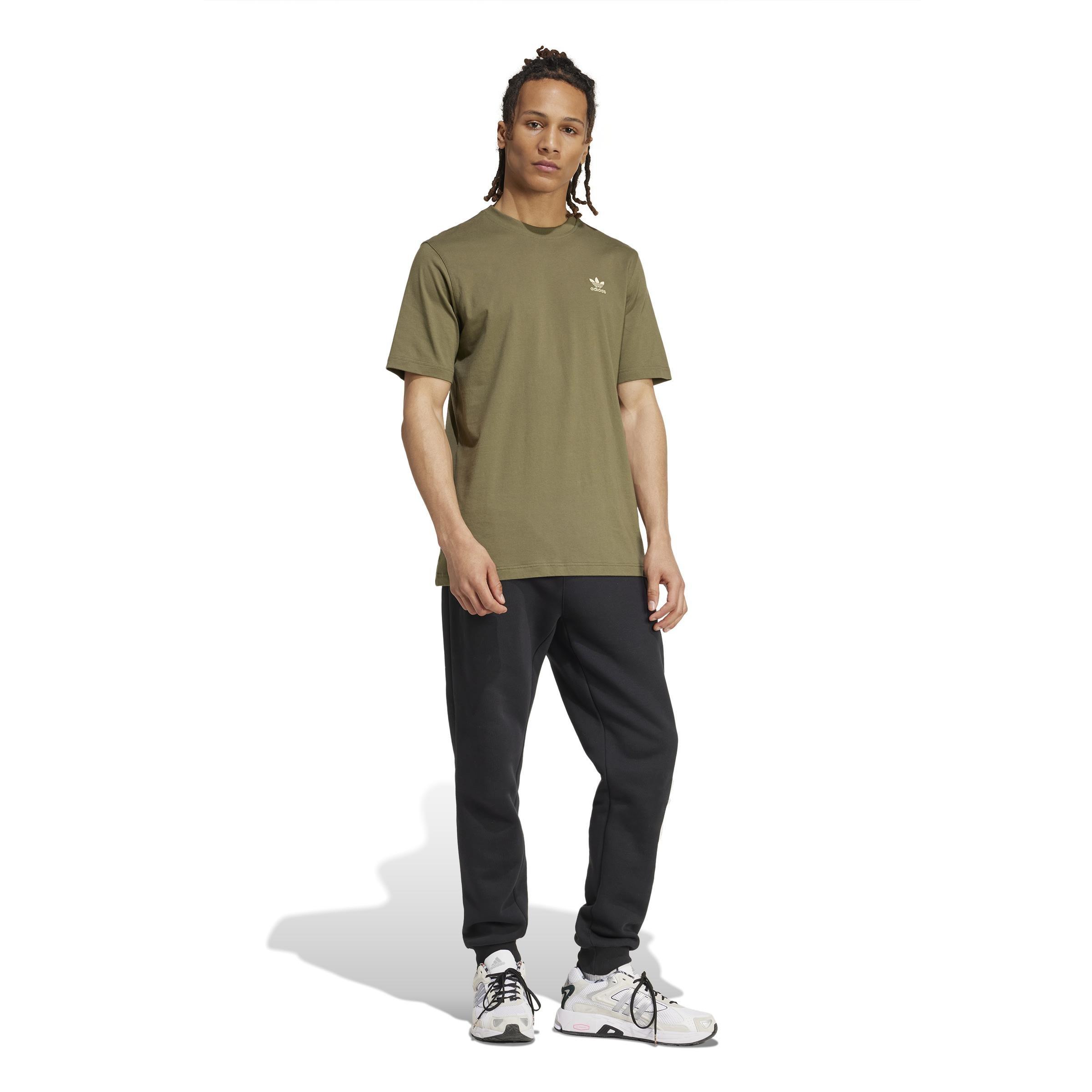Trefoil Essentials T-Shirt, Green, A901_ONE, large image number 7