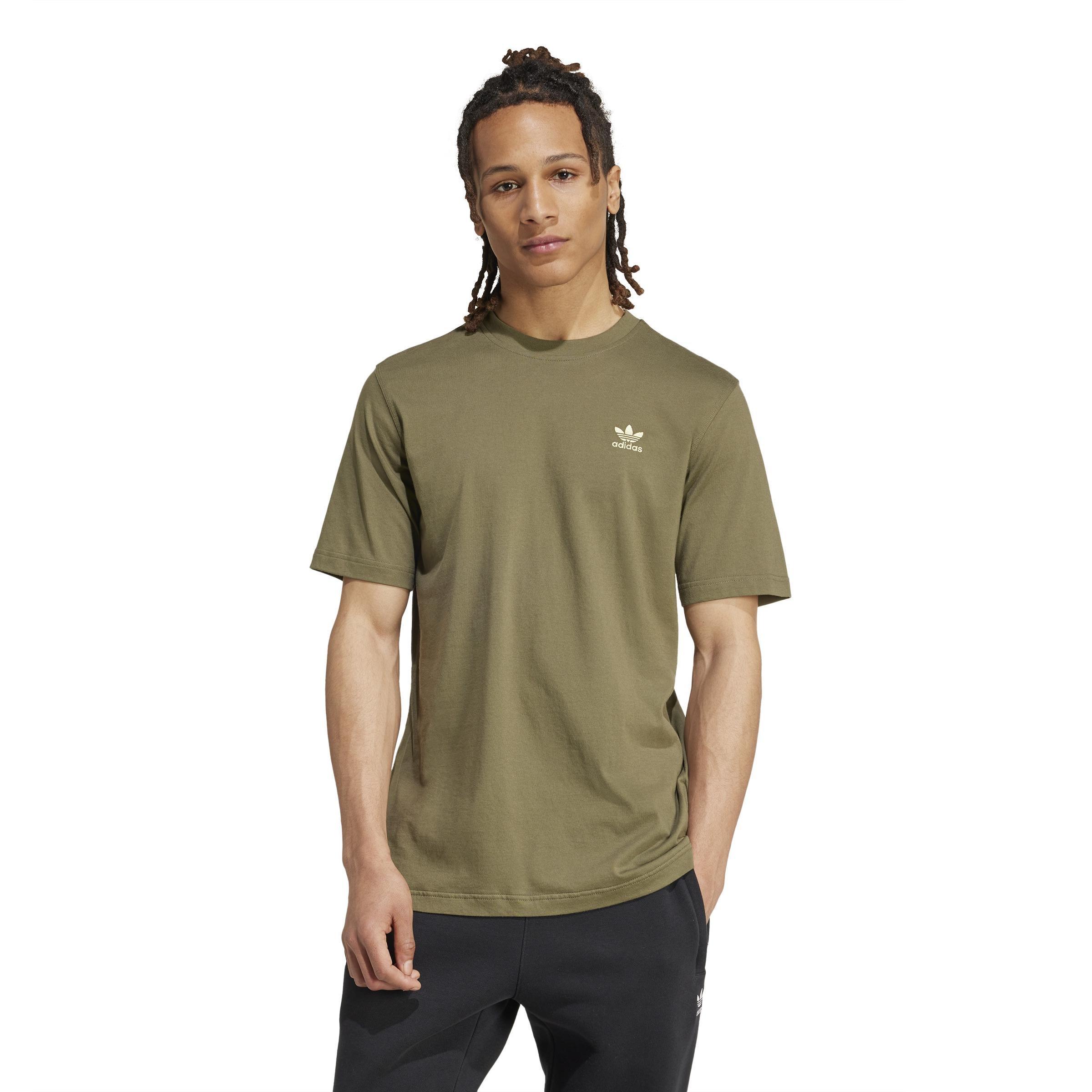 Trefoil Essentials T-Shirt, Green, A901_ONE, large image number 14