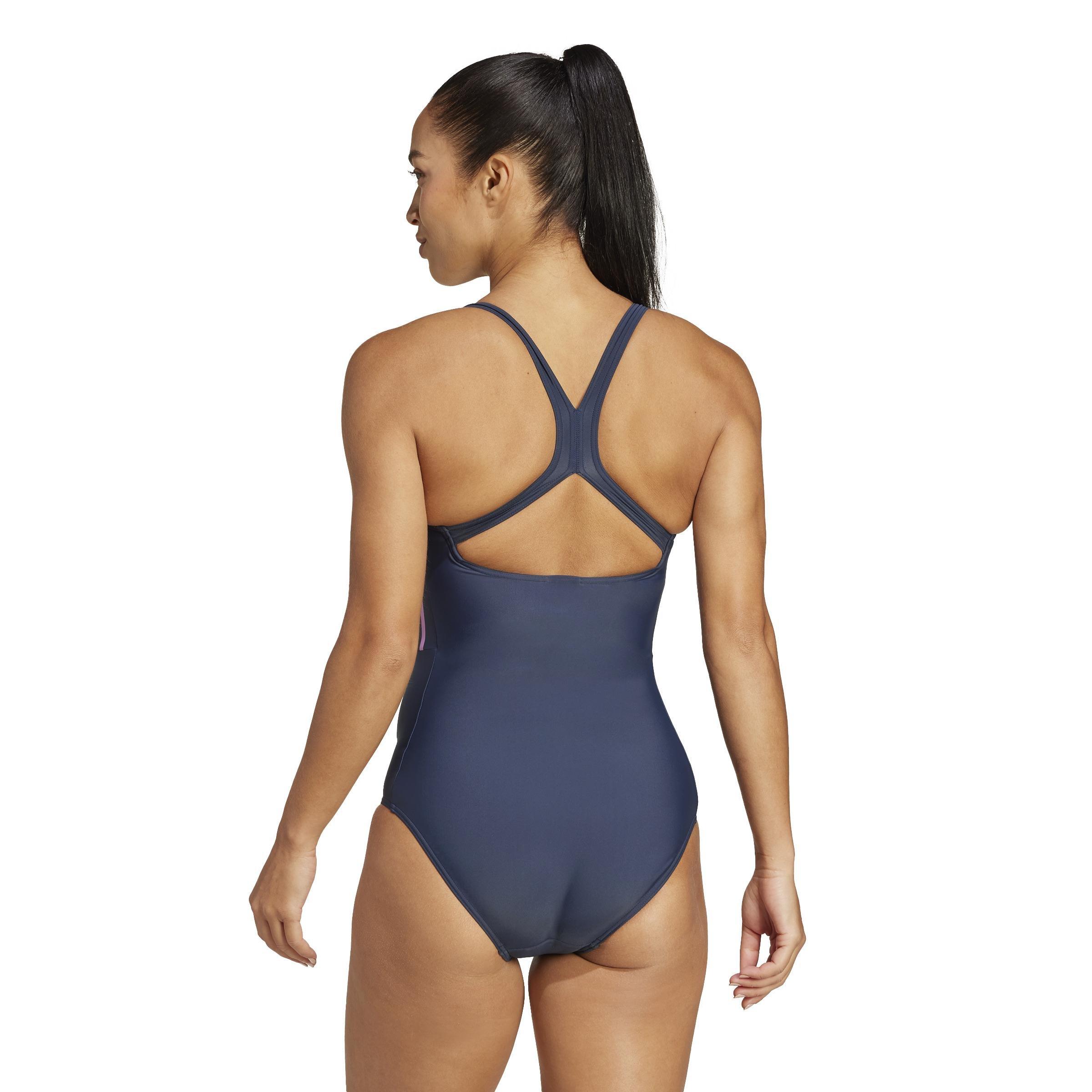 adidas Logo Swimsuit, Black, A901_ONE, large image number 3