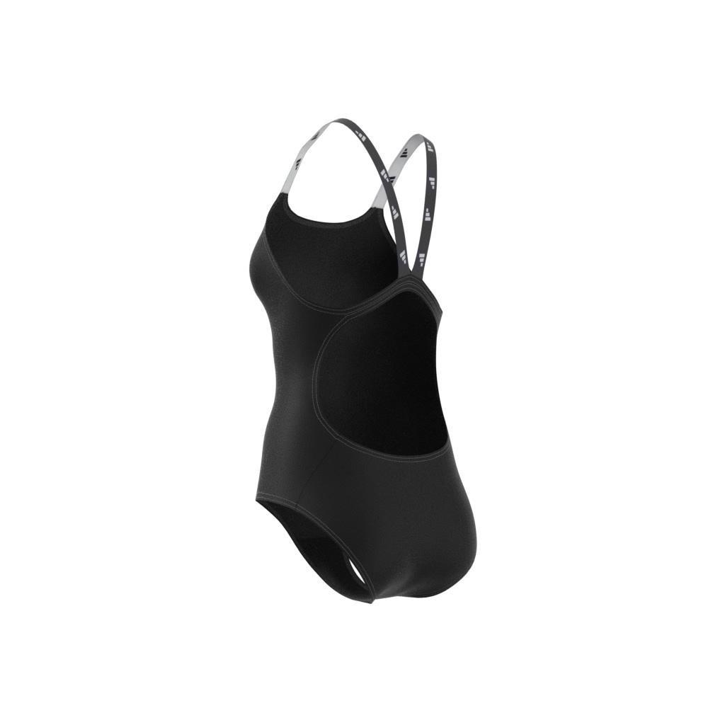 adidas Logo Swimsuit, Black, , large image number 7