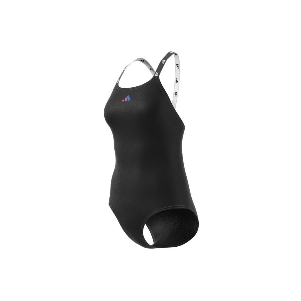 adidas Logo Swimsuit, Black, A901_ONE, large image number 13