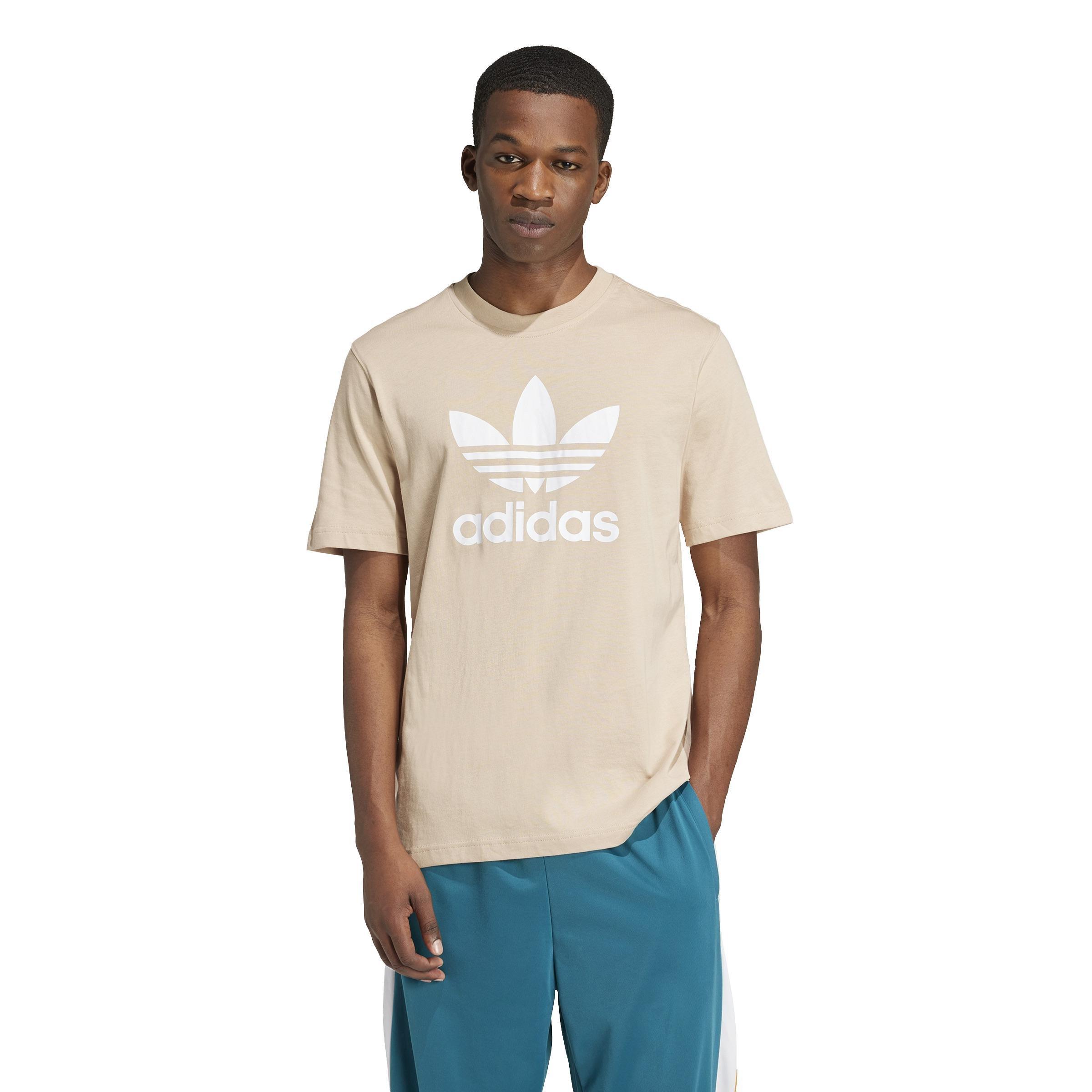 Adicolor Trefoil T-Shirt, Beige, A901_ONE, large image number 10