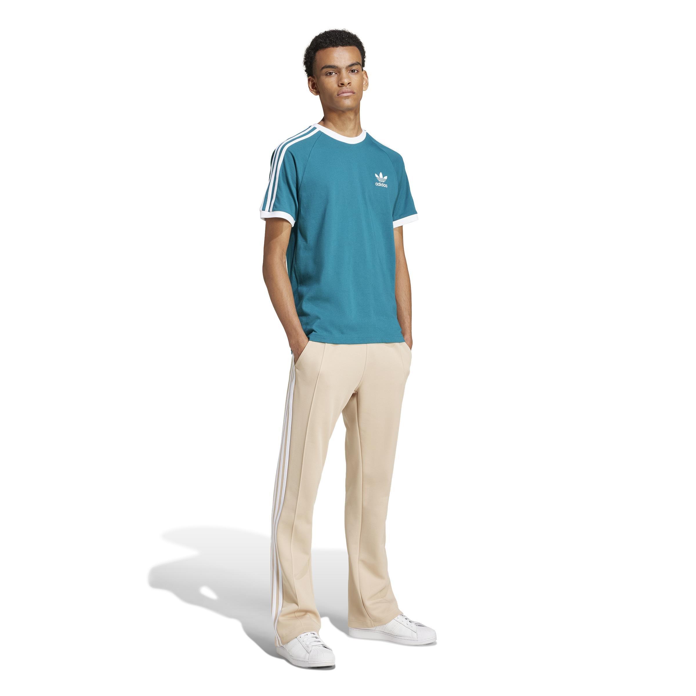 Adicolor Classics 3-Stripes T-Shirt, Turquoise, A901_ONE, large image number 9