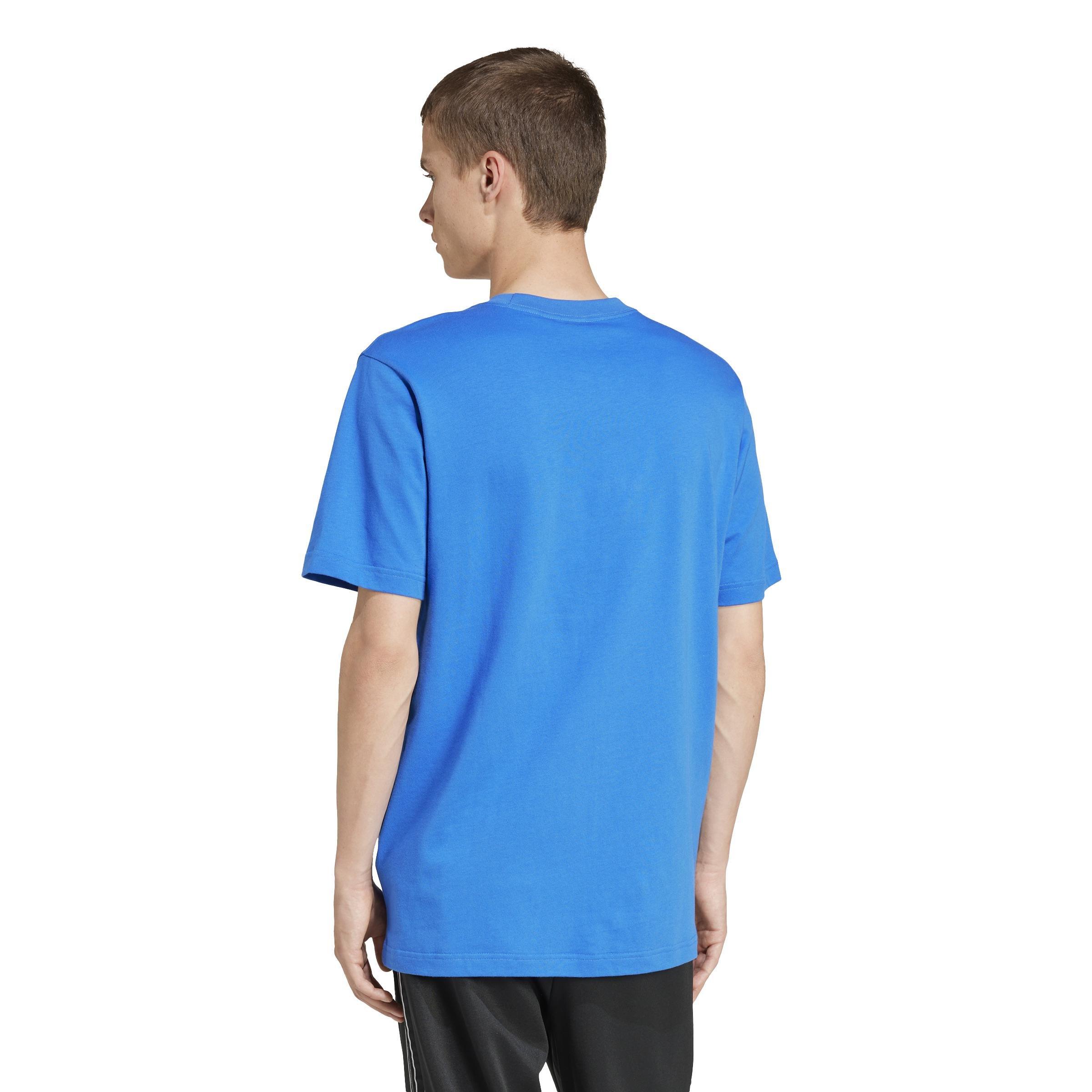 Camo Label T-Shirt, Blue, A901_ONE, large image number 3