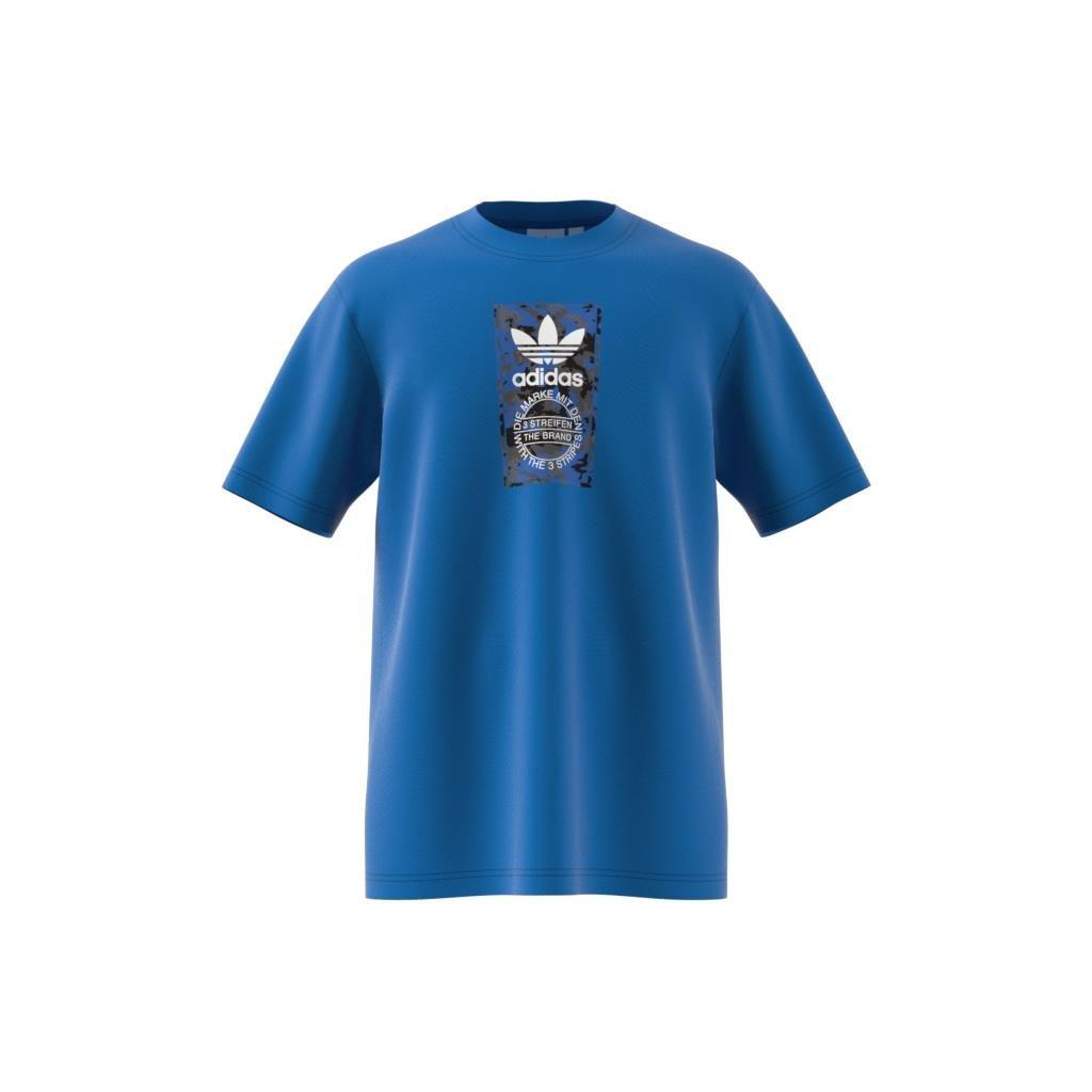 Camo Label T-Shirt, Blue, , large image number 12