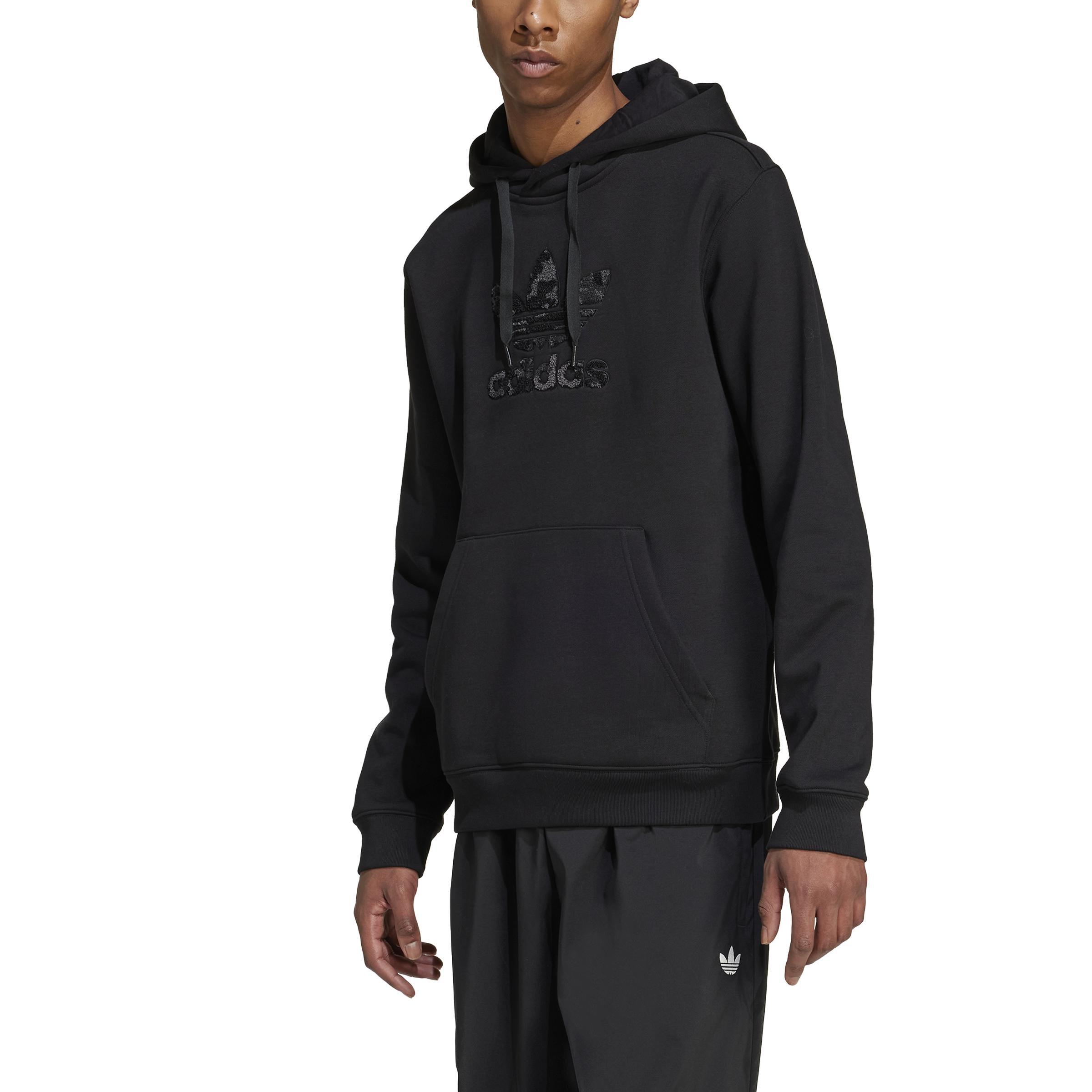 Camo Hoodie, Black, , large image number 0