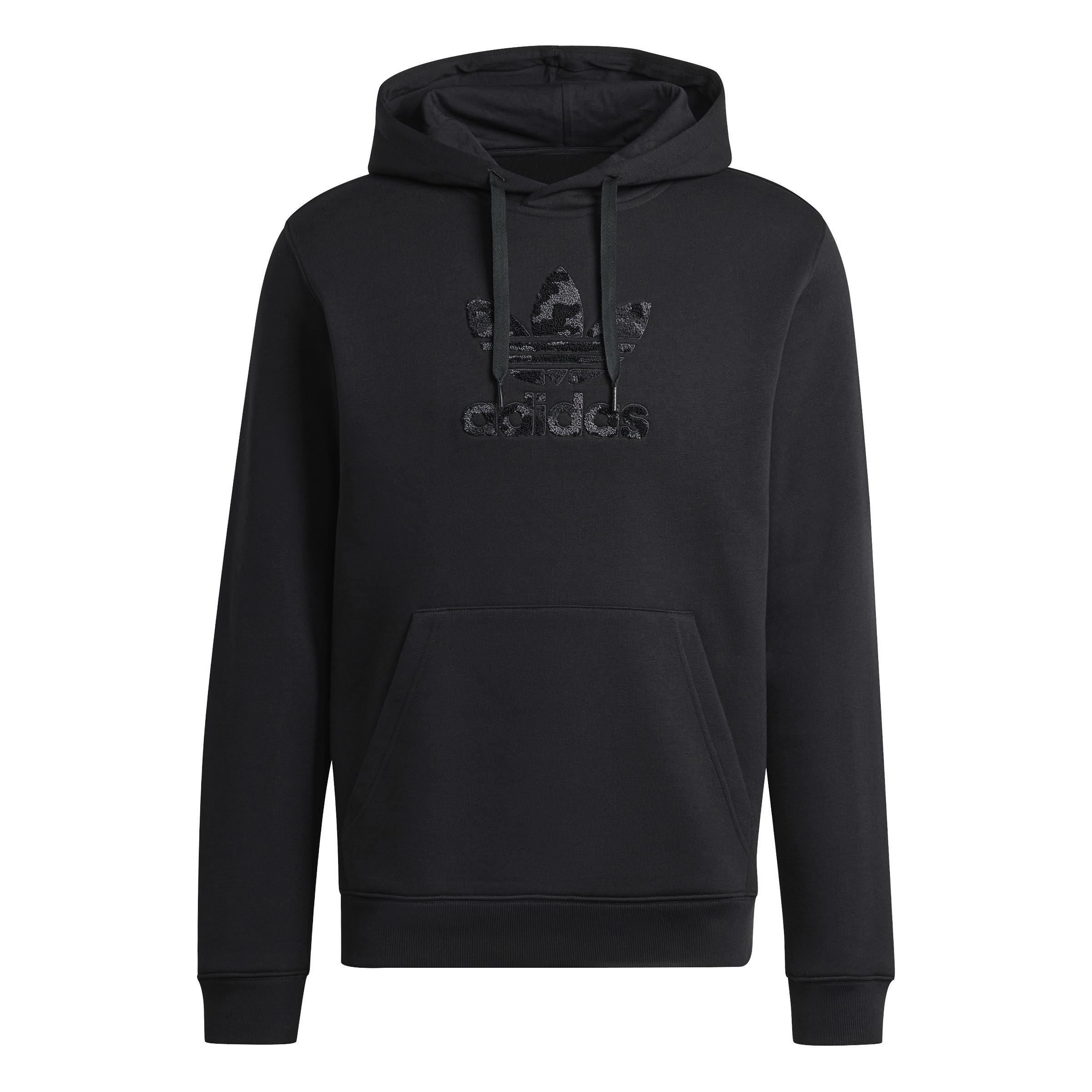 Camo Hoodie, Black, , large image number 1