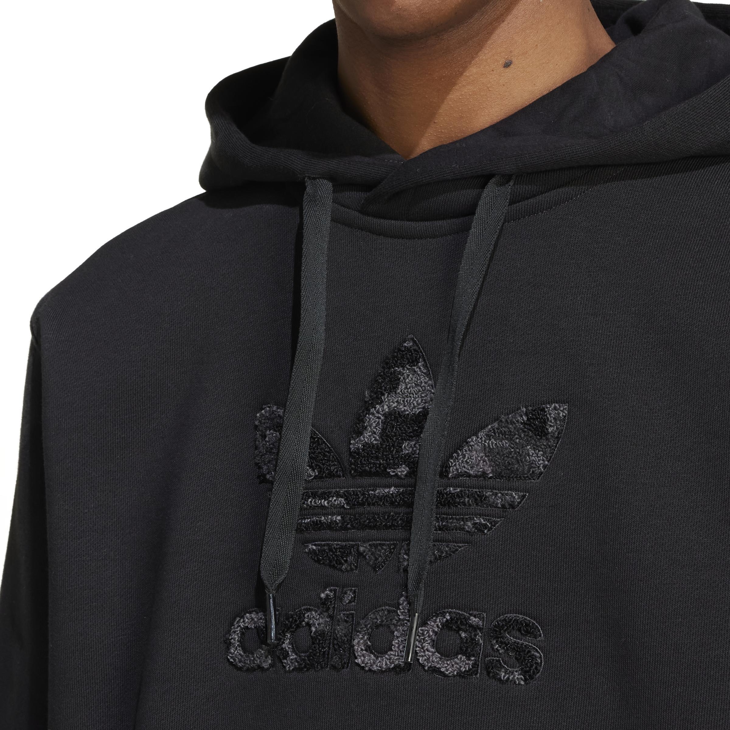 Camo Hoodie, Black, , large image number 4