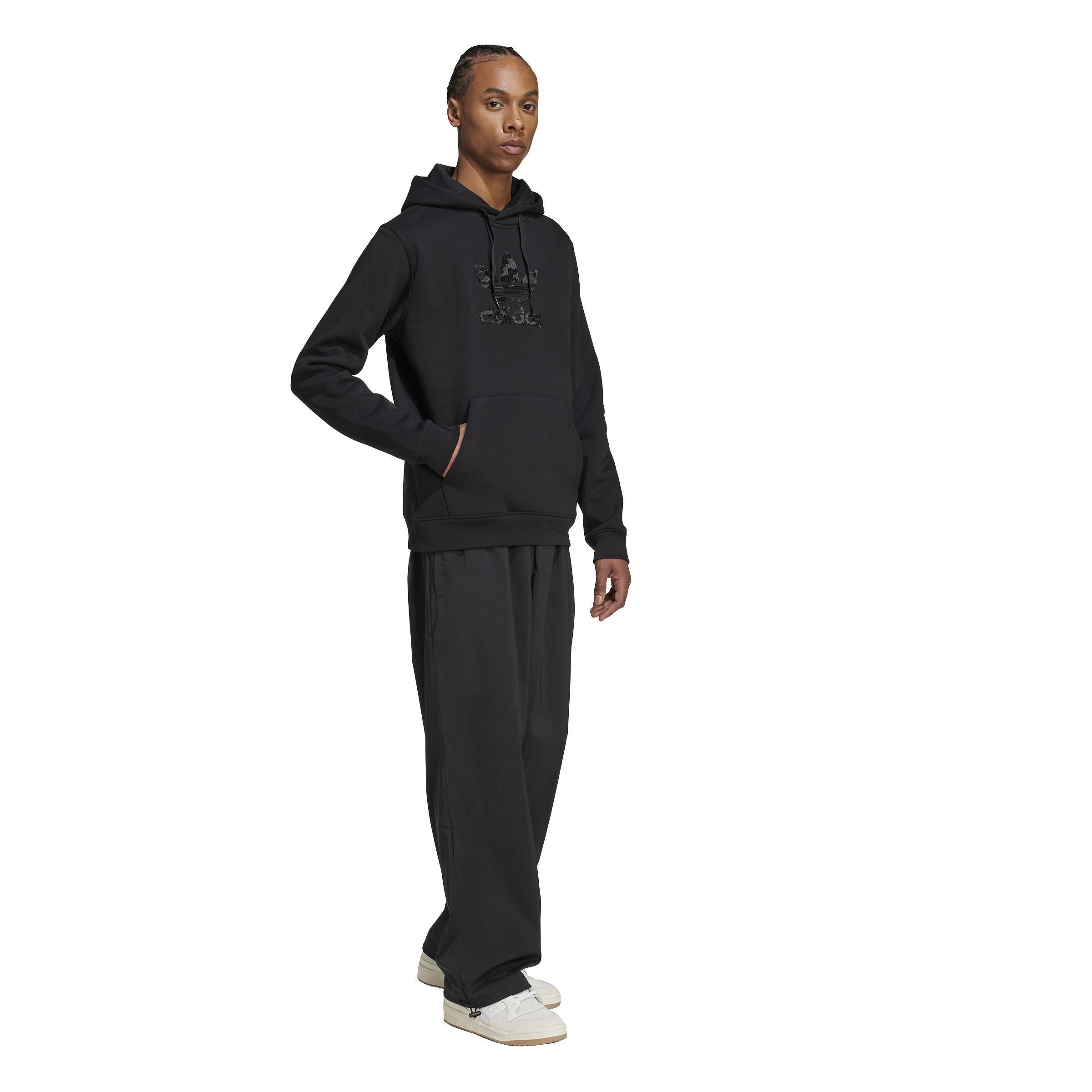 Camo Hoodie, Black, , large image number 6