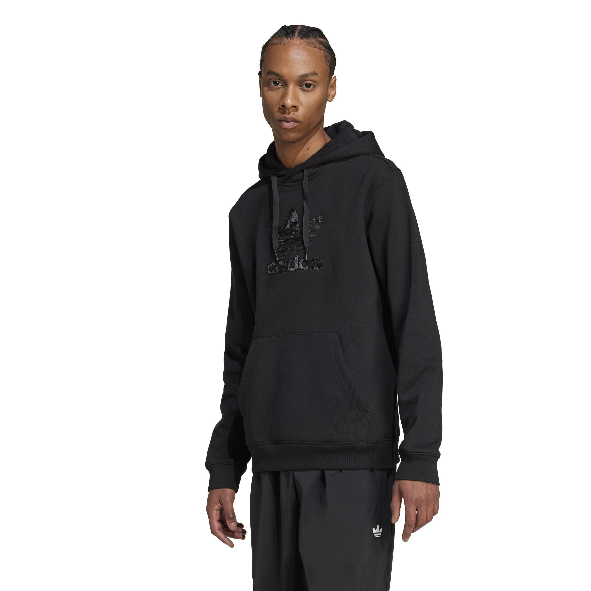 Camo Hoodie, Black, , large image number 7