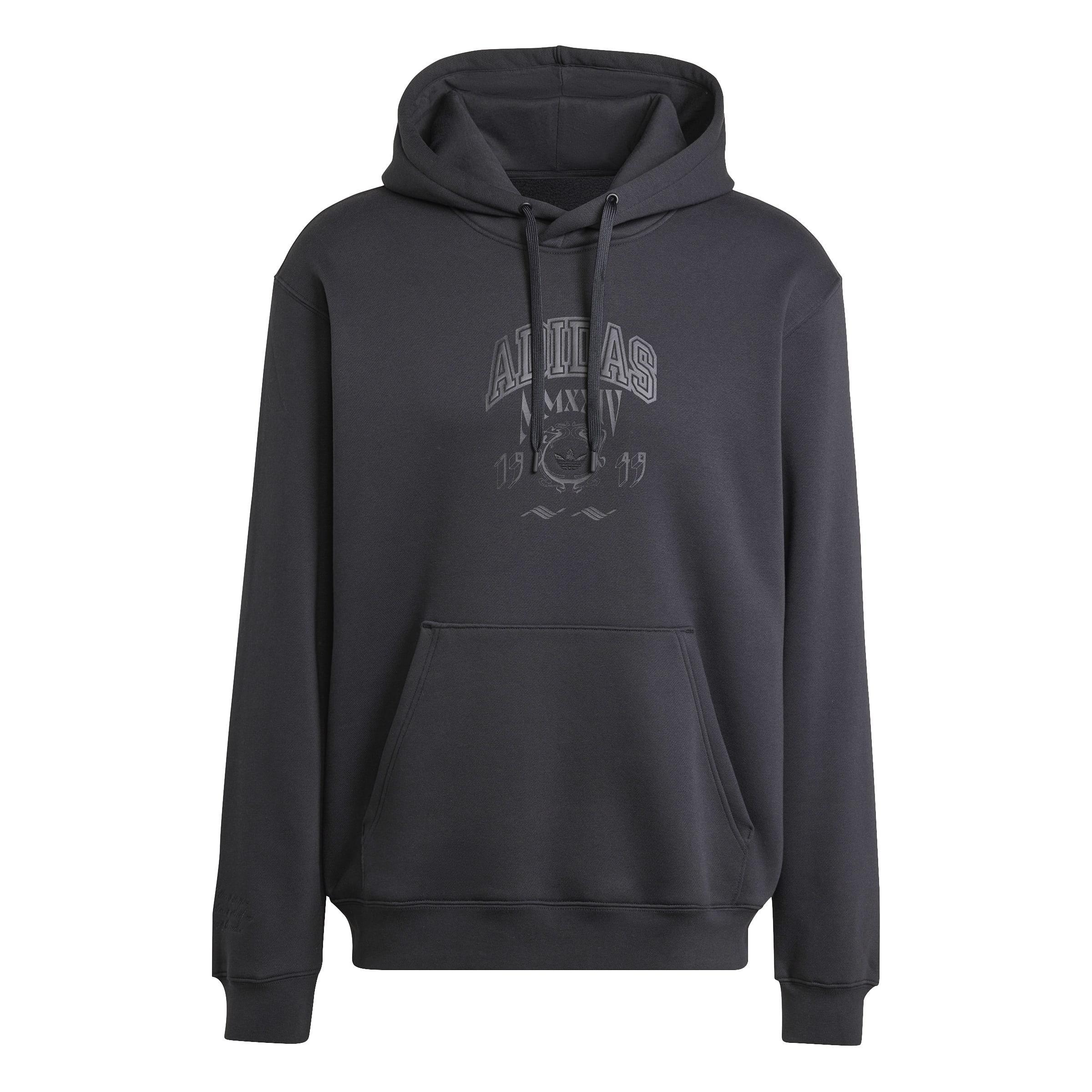 Hooded 1 Sweatshirt, Black, A901_ONE, large image number 1